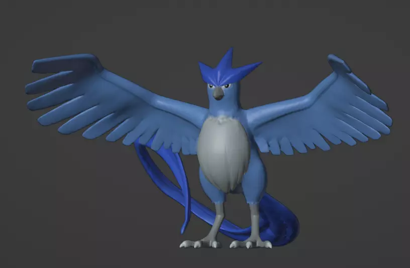 Articuno  3D print model_0