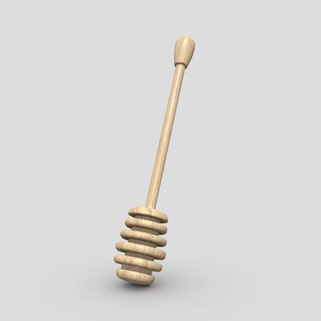 CC0 - Honey Dipper Free low-poly 3D model