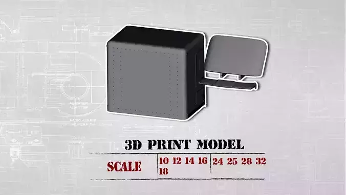 3D printable model wind deflector sleeper and sunvisor truck 3D print model