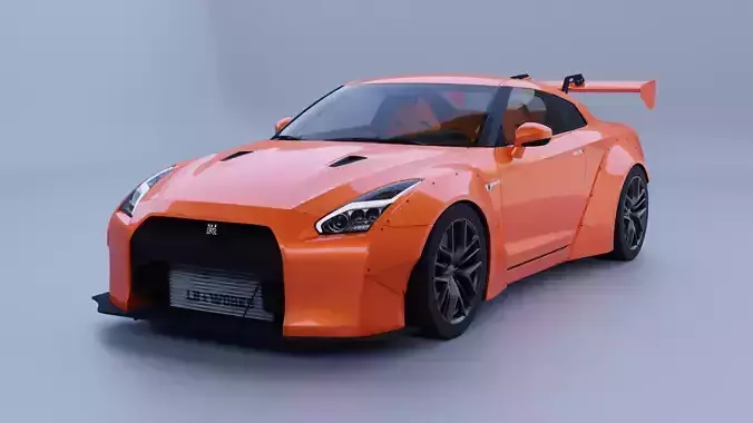 Nissan GTR R35 Liberty Walk 