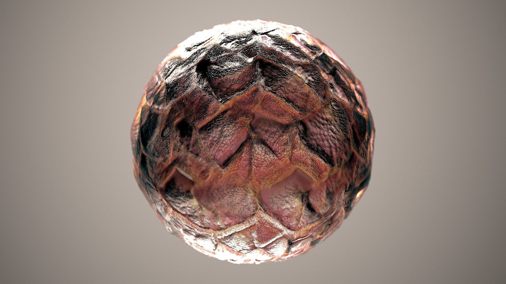 10 Materials Skin Dragon Seamless PBR Volume 14 Texture_3