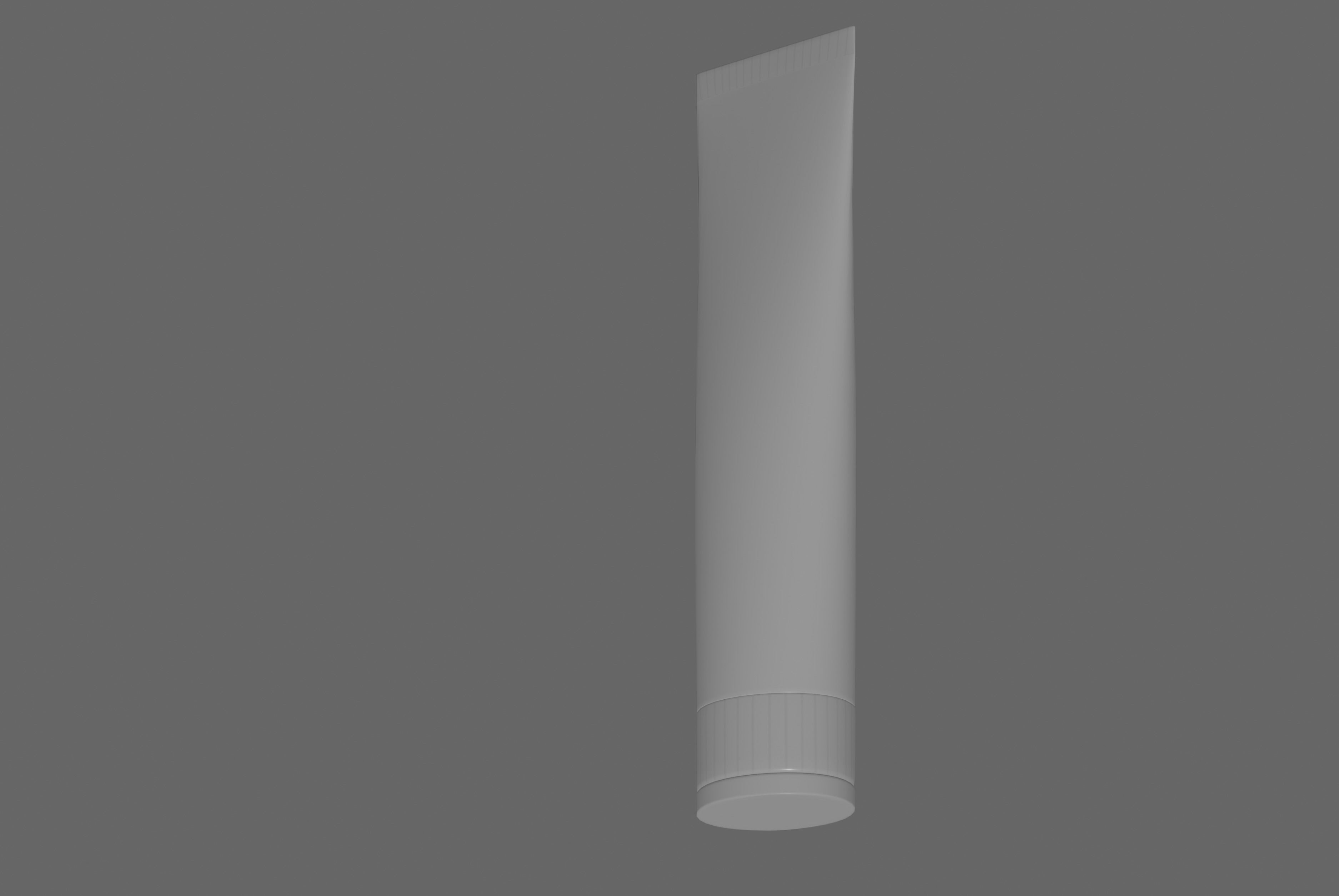 Cream Bottle 3D model_5