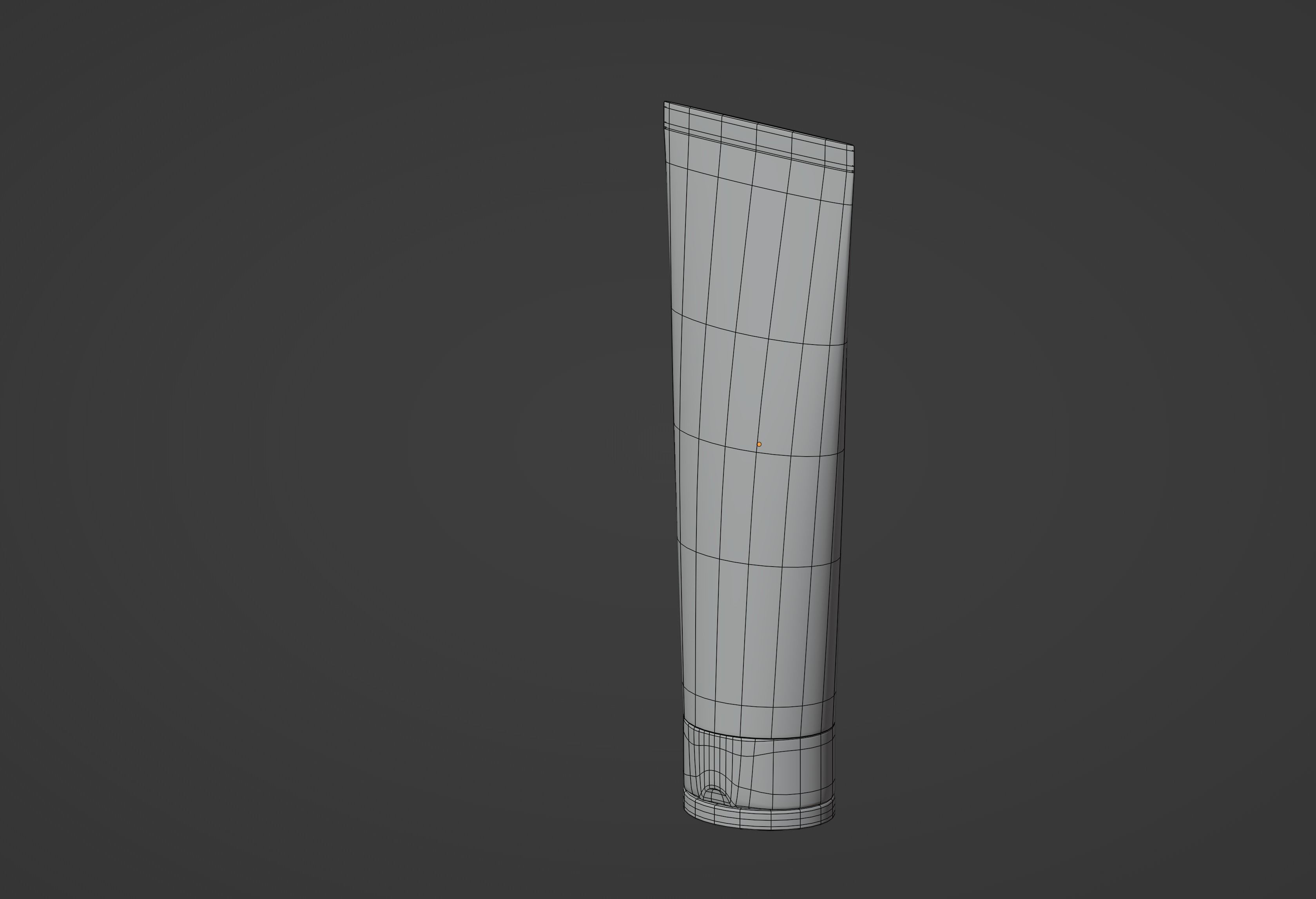 Cream Bottle 3D model_7