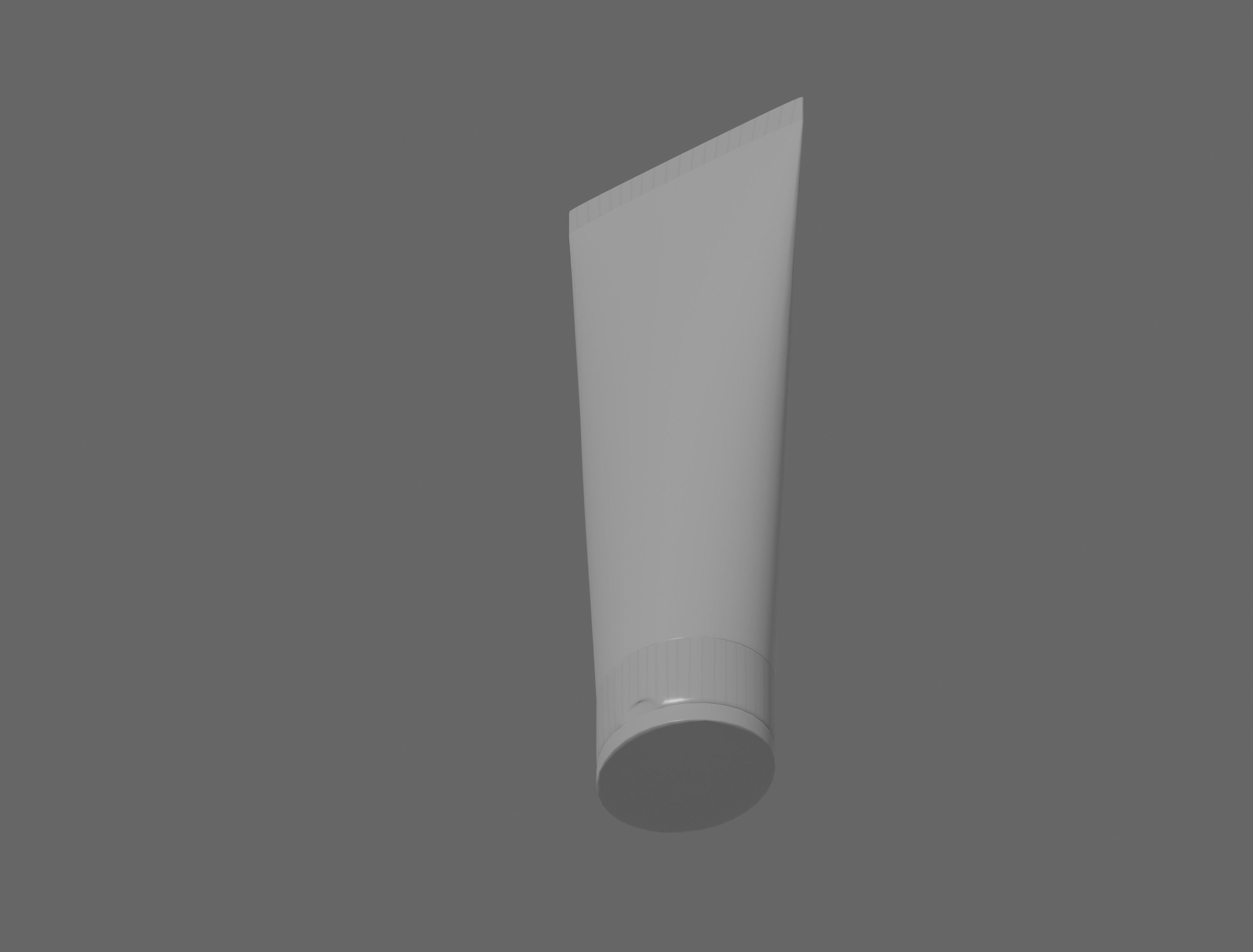 Cream Bottle 3D model_3