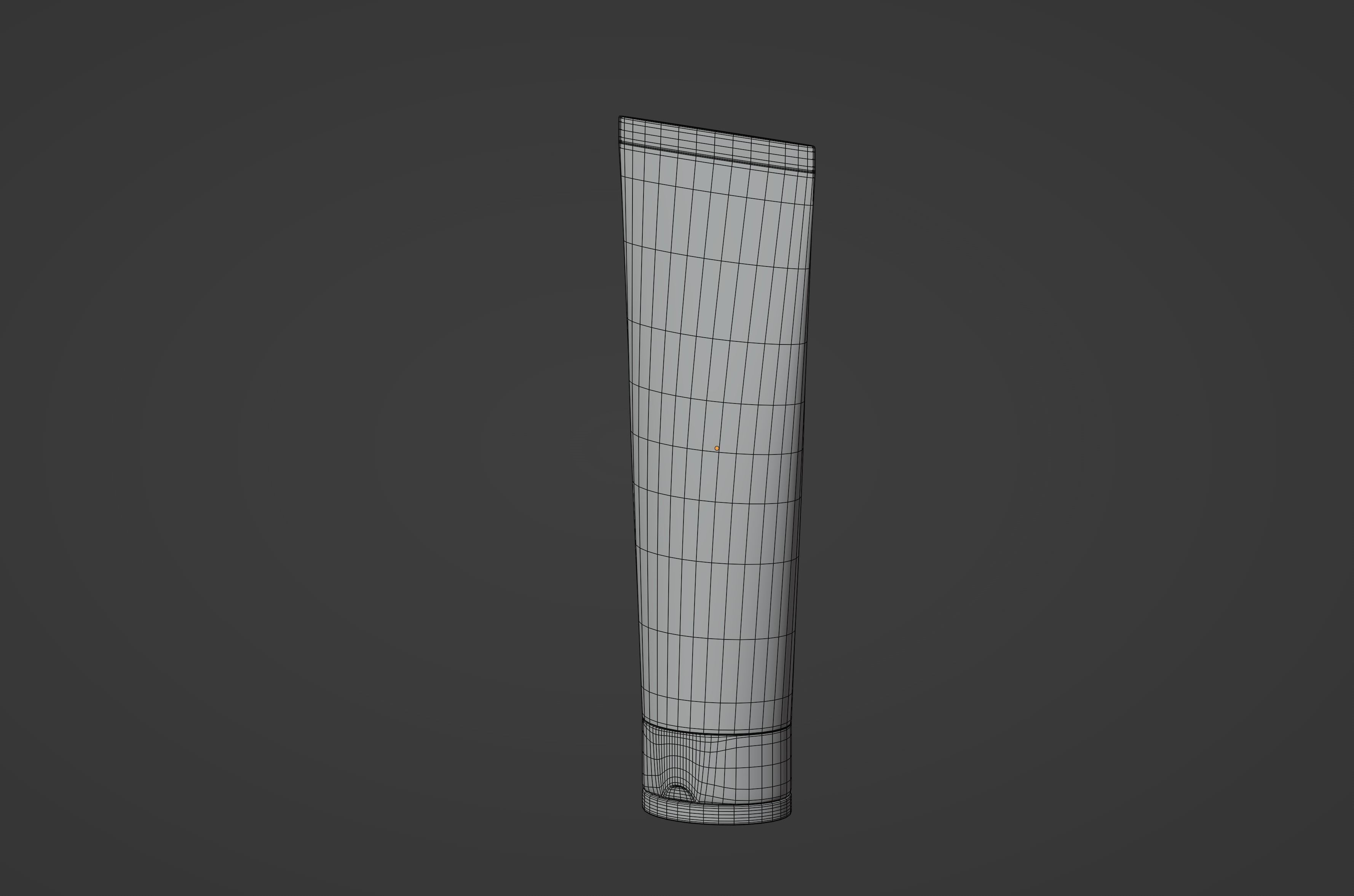 Cream Bottle 3D model_10
