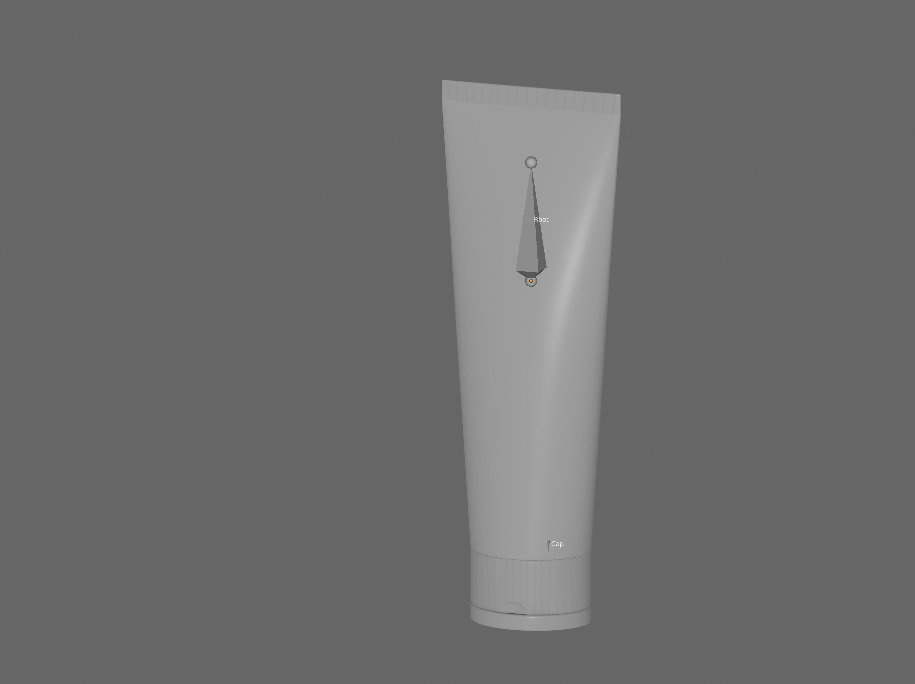 Cream Bottle 3D model_6