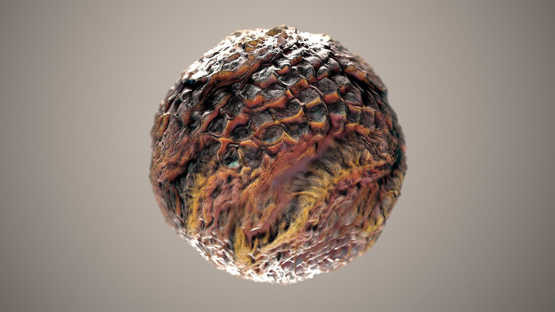 10 Materials Skin Dragon Seamless PBR Volume 15 Texture_1