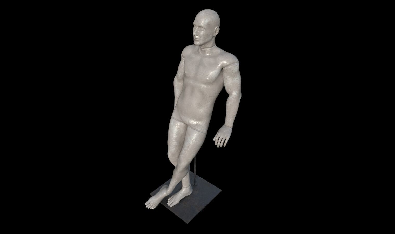 Mannequins Pack Low-poly 3D model_26