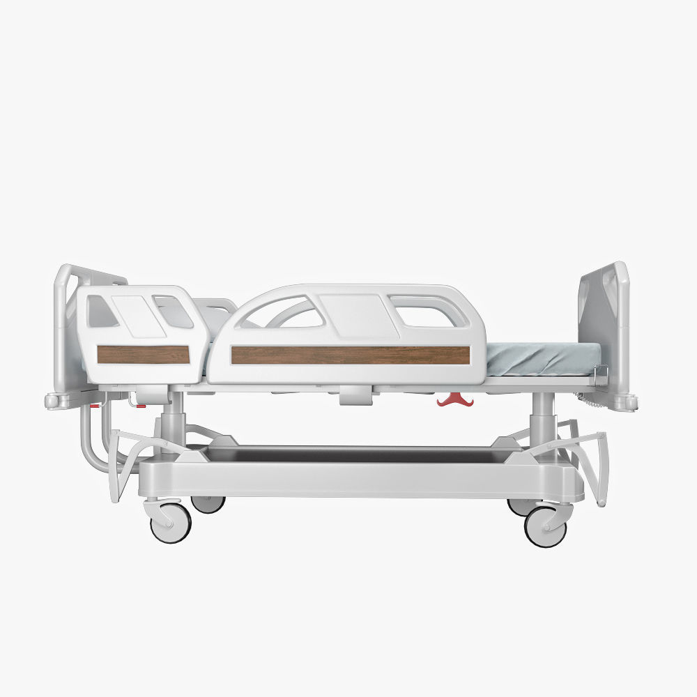Hospital bed  3D model_3