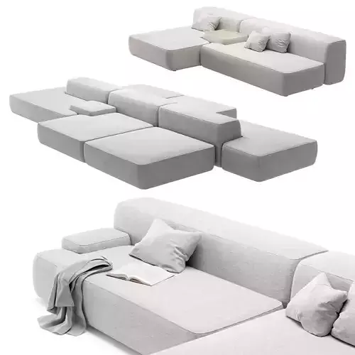 Modular Sofa Lema Cloud 3D model