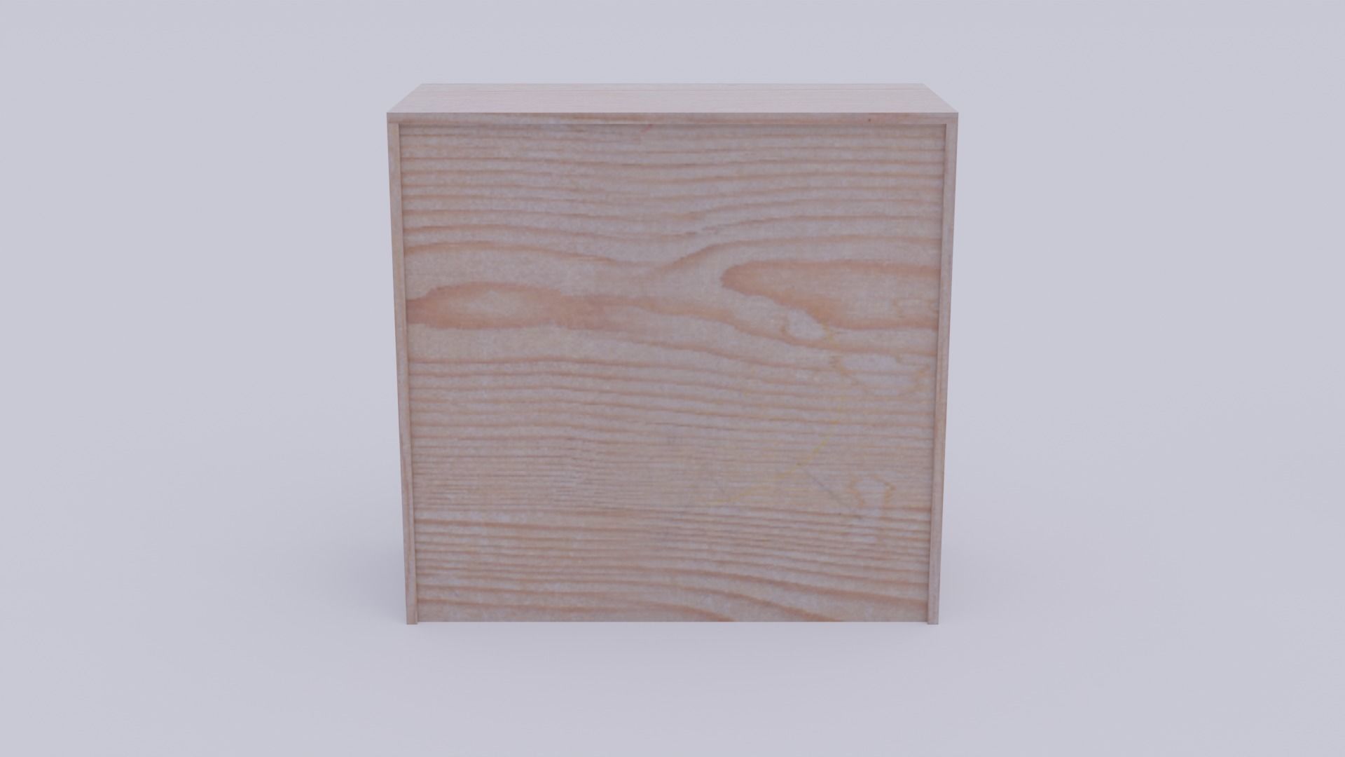 Drawers - Low-poly PBR chest of Low-poly 3D model_4