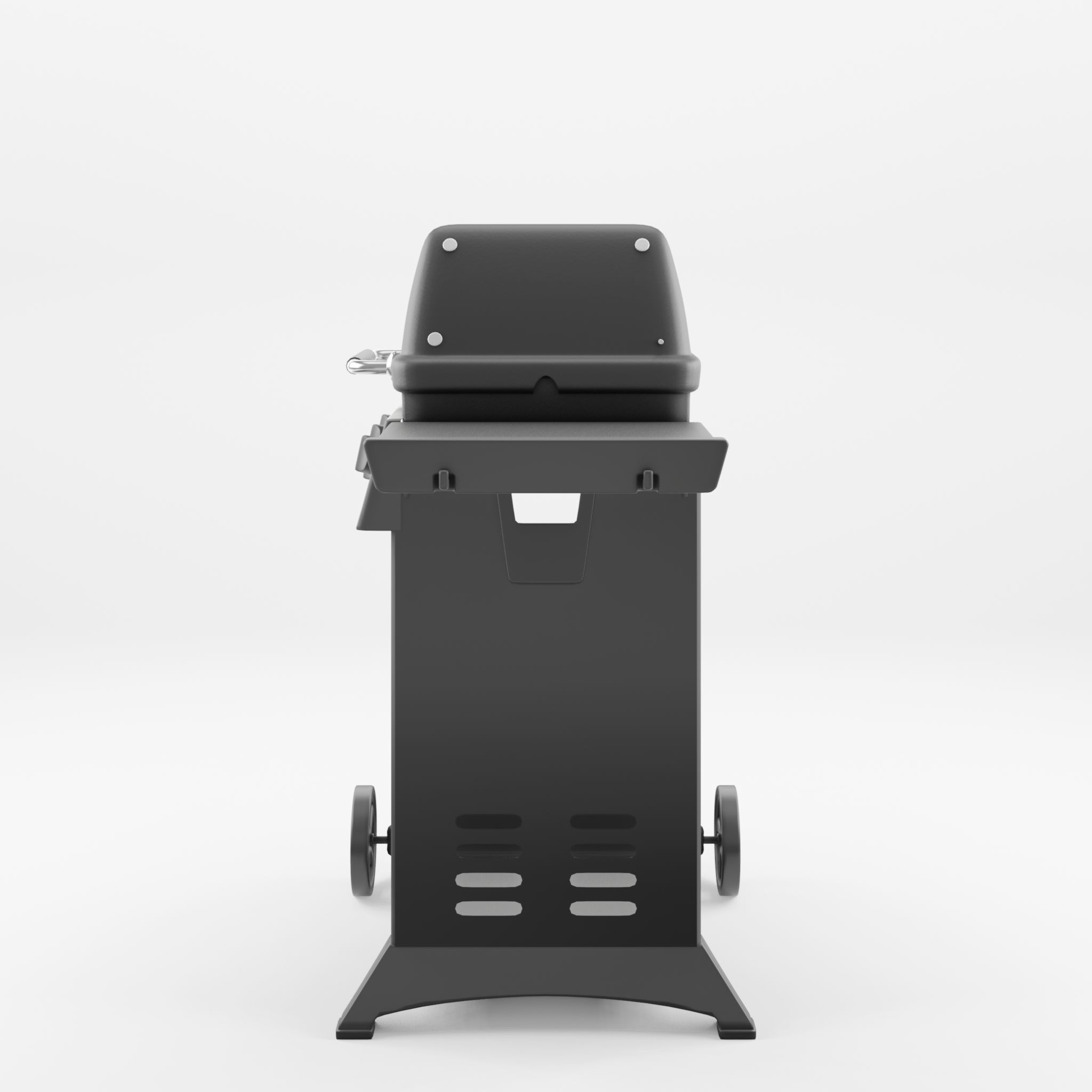 Gem Barbecue and Grill 3D Model Low-poly 3D model_3