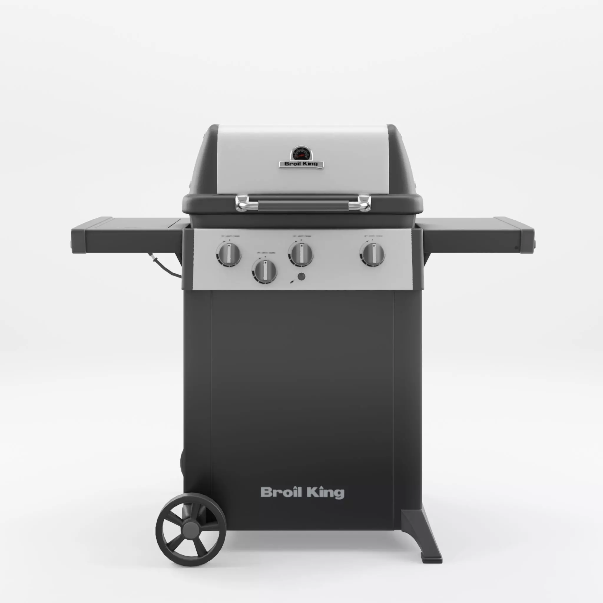 Gem Barbecue and Grill 3D Model Low-poly 3D model_0
