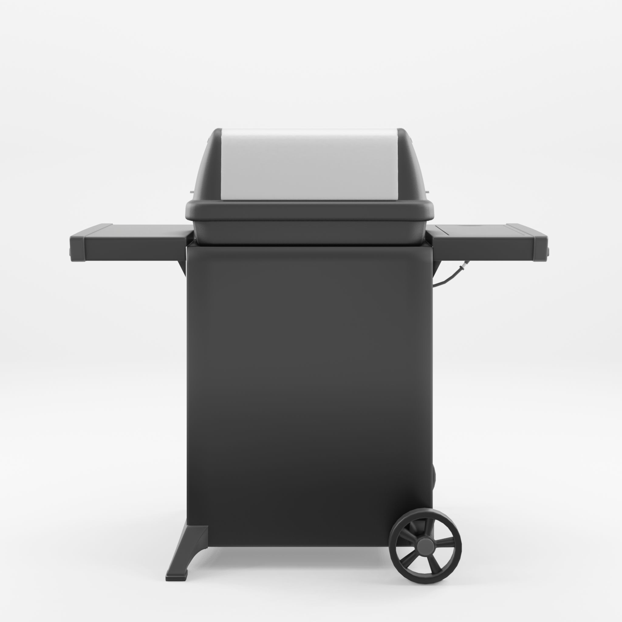 Gem Barbecue and Grill 3D Model Low-poly 3D model_1
