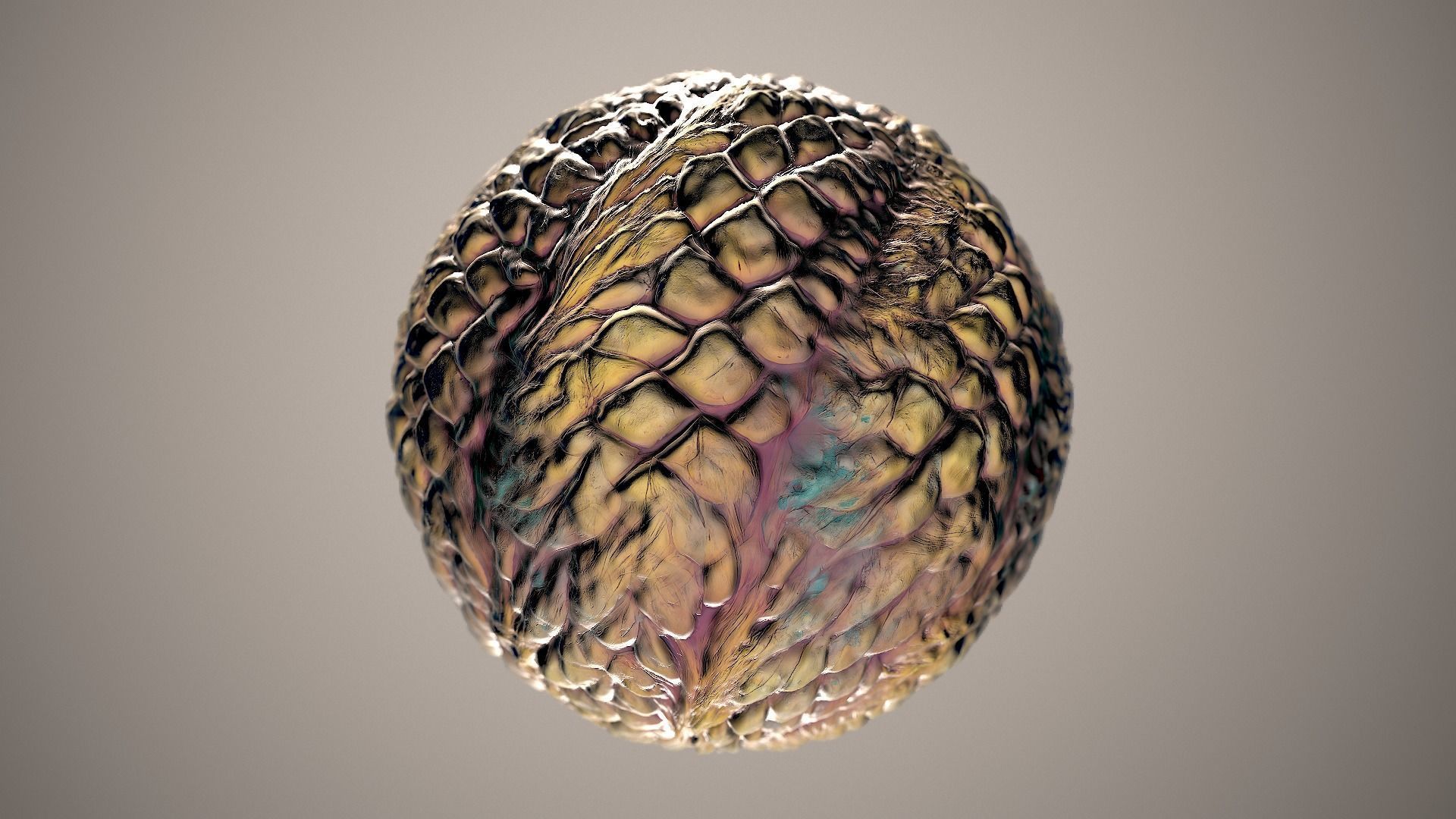 10 Materials Skin Dragon Seamless PBR Volume 17 Texture_5