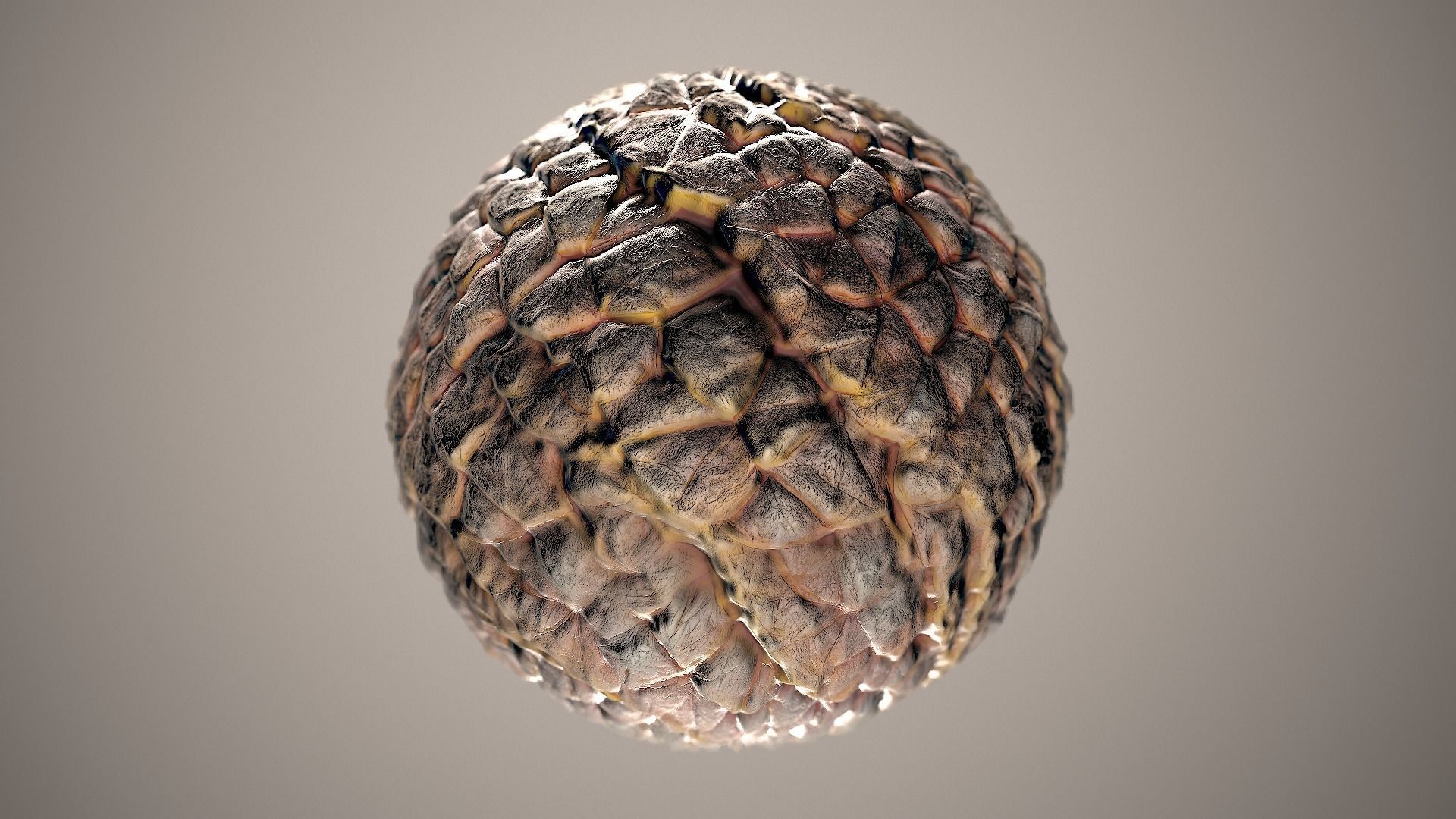 10 Materials Skin Dragon Seamless PBR Volume 17 Texture_4