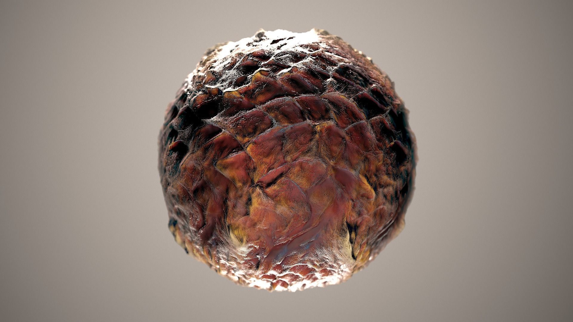 10 Materials Skin Dragon Seamless PBR Volume 17 Texture_8