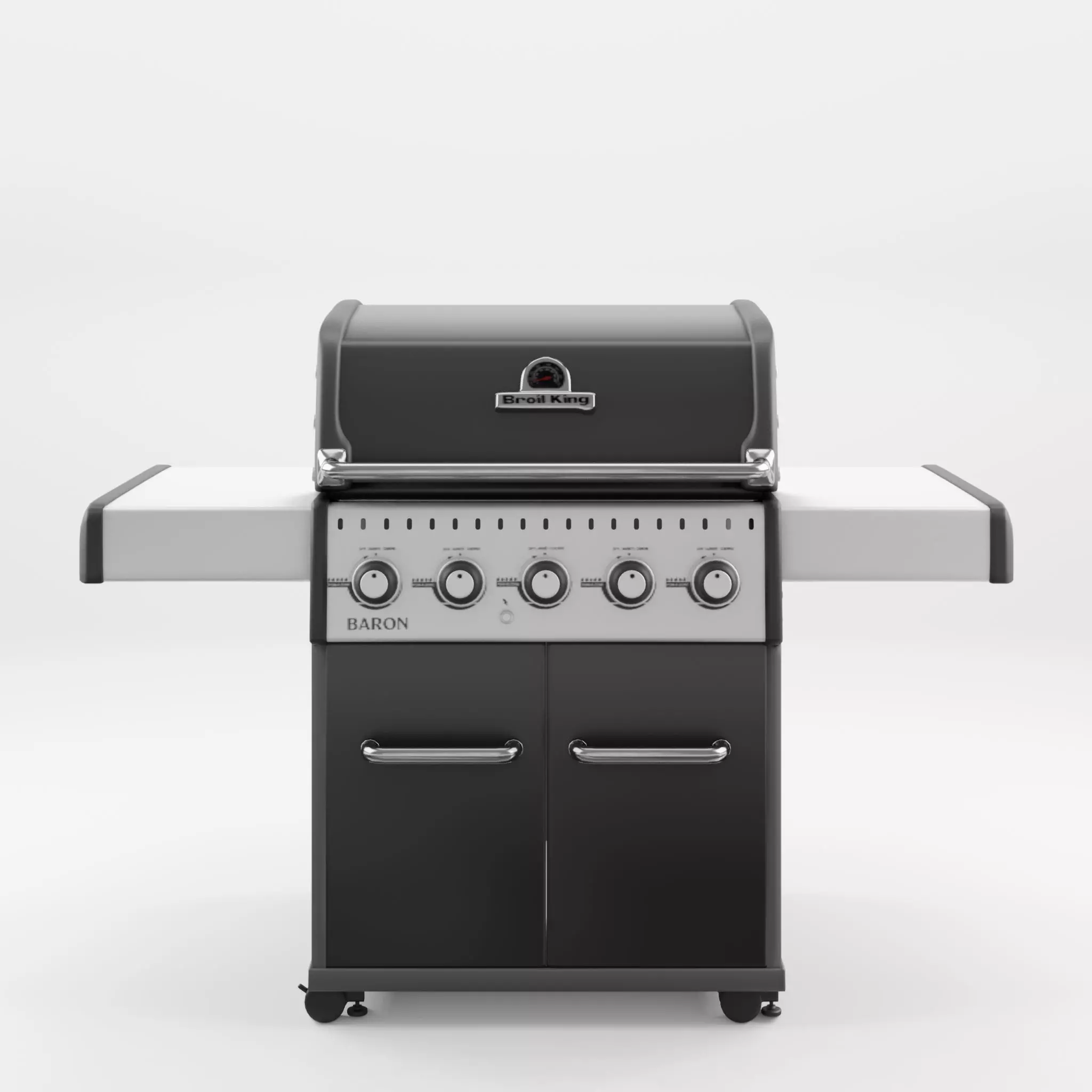 Baron Barbecue and Grill 3D Model Low-poly 3D model_0