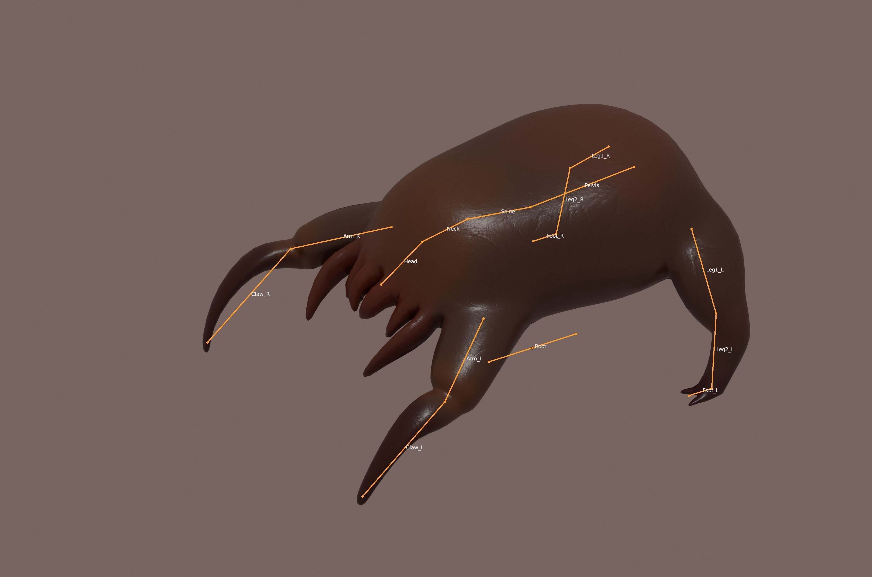 Headcrab 3D model_11