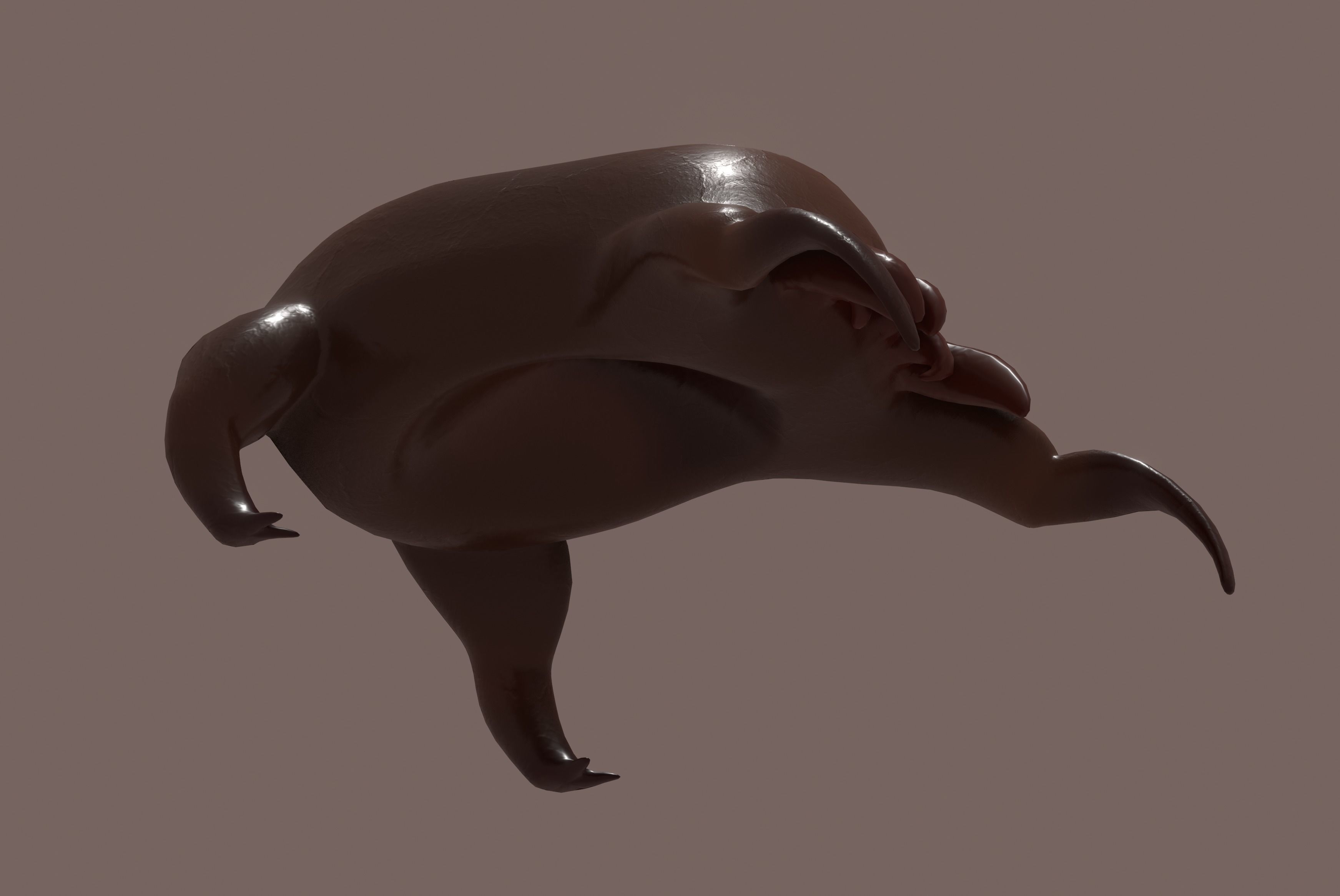 Headcrab 3D model_6