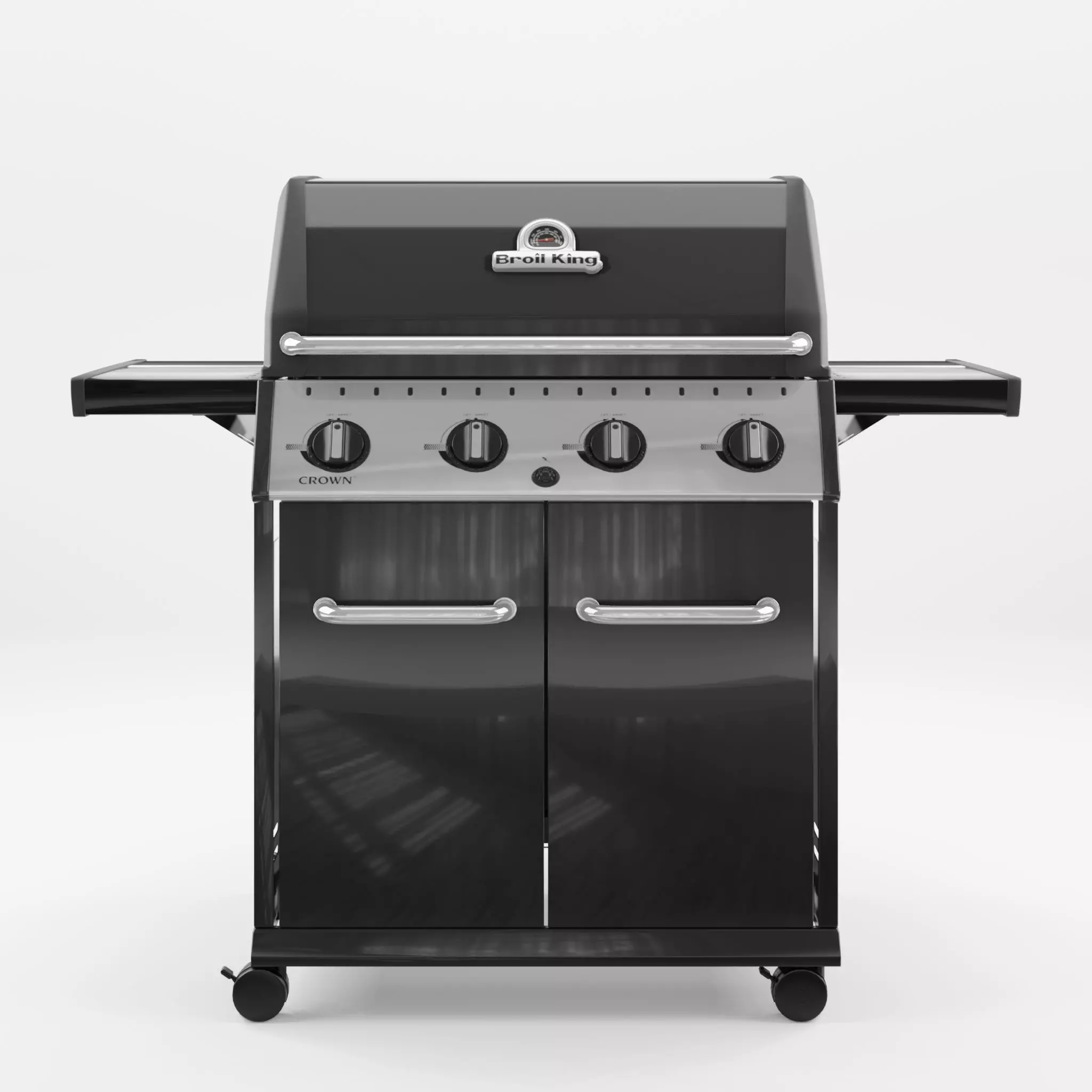 Crown Cabinet Barbecue and Grill 3D Model Low-poly 3D model_0