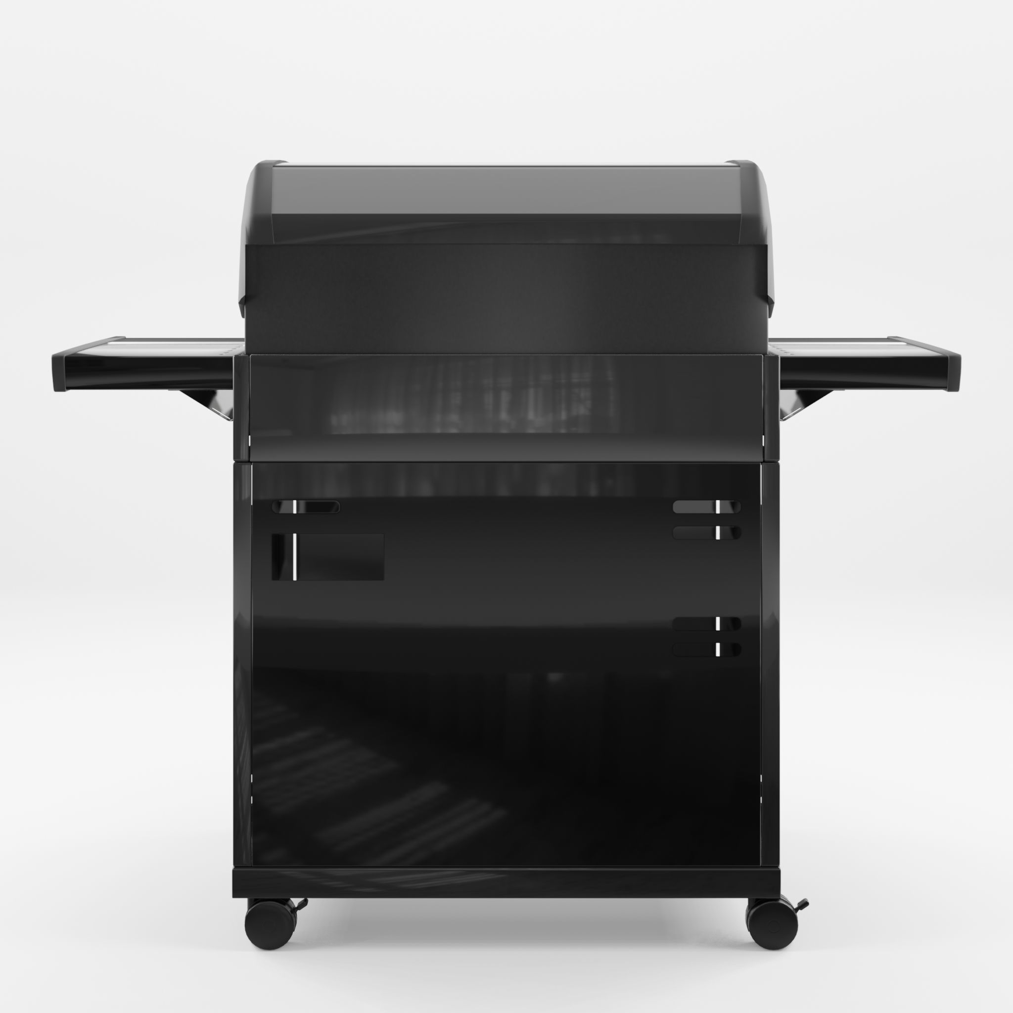 Crown Cabinet Barbecue and Grill 3D Model Low-poly 3D model_1