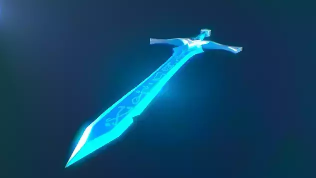 Sword that glows