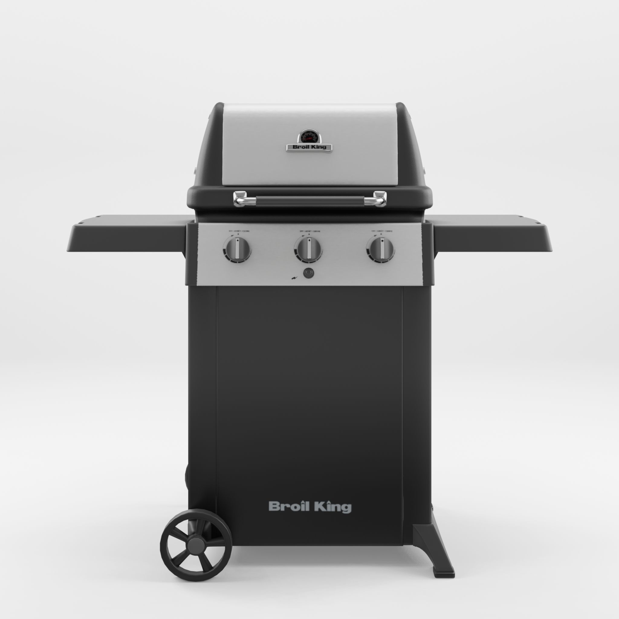 Gem Barbecue and Grill 3D Model Low-poly 3D model_1