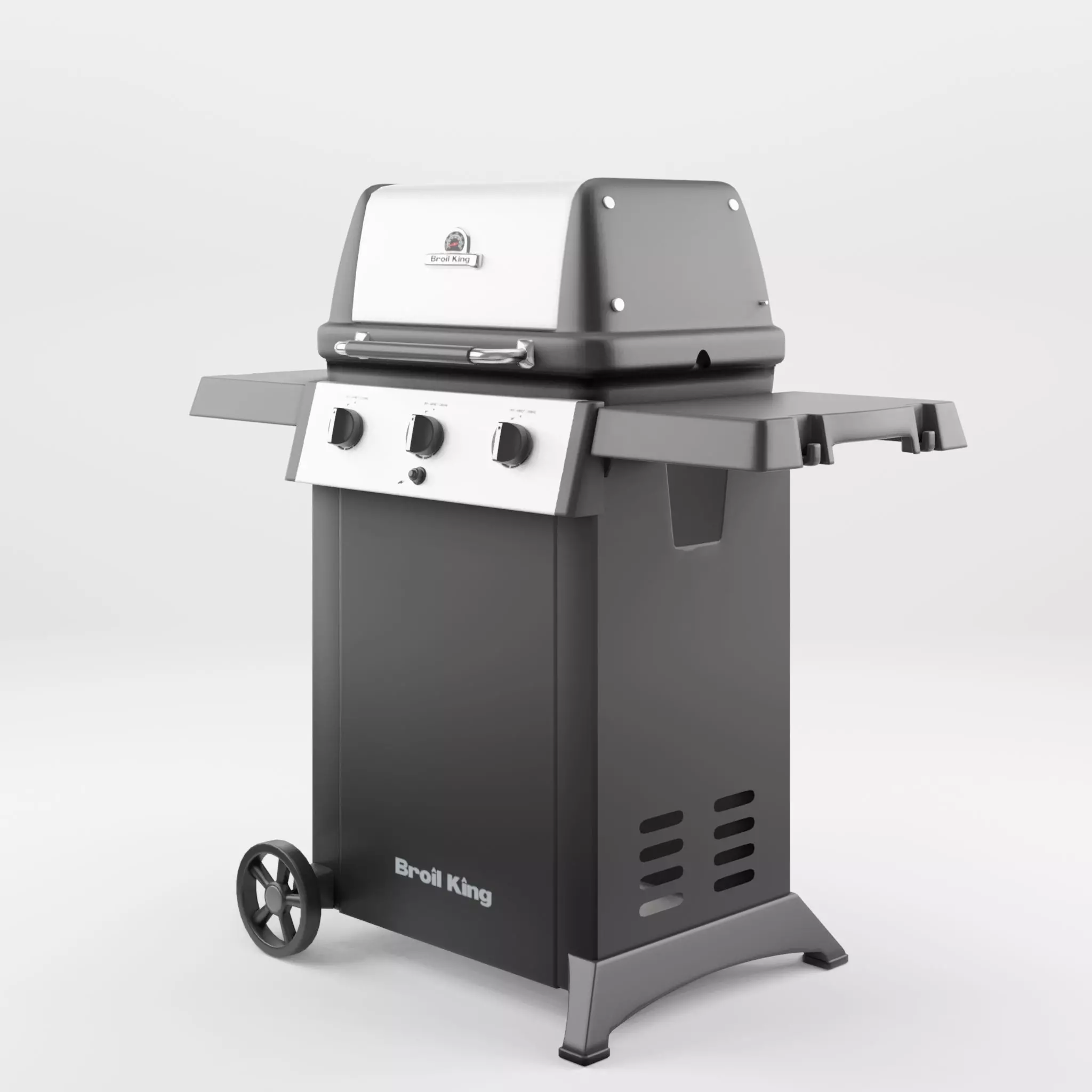 Gem Barbecue and Grill 3D Model Low-poly 3D model_0