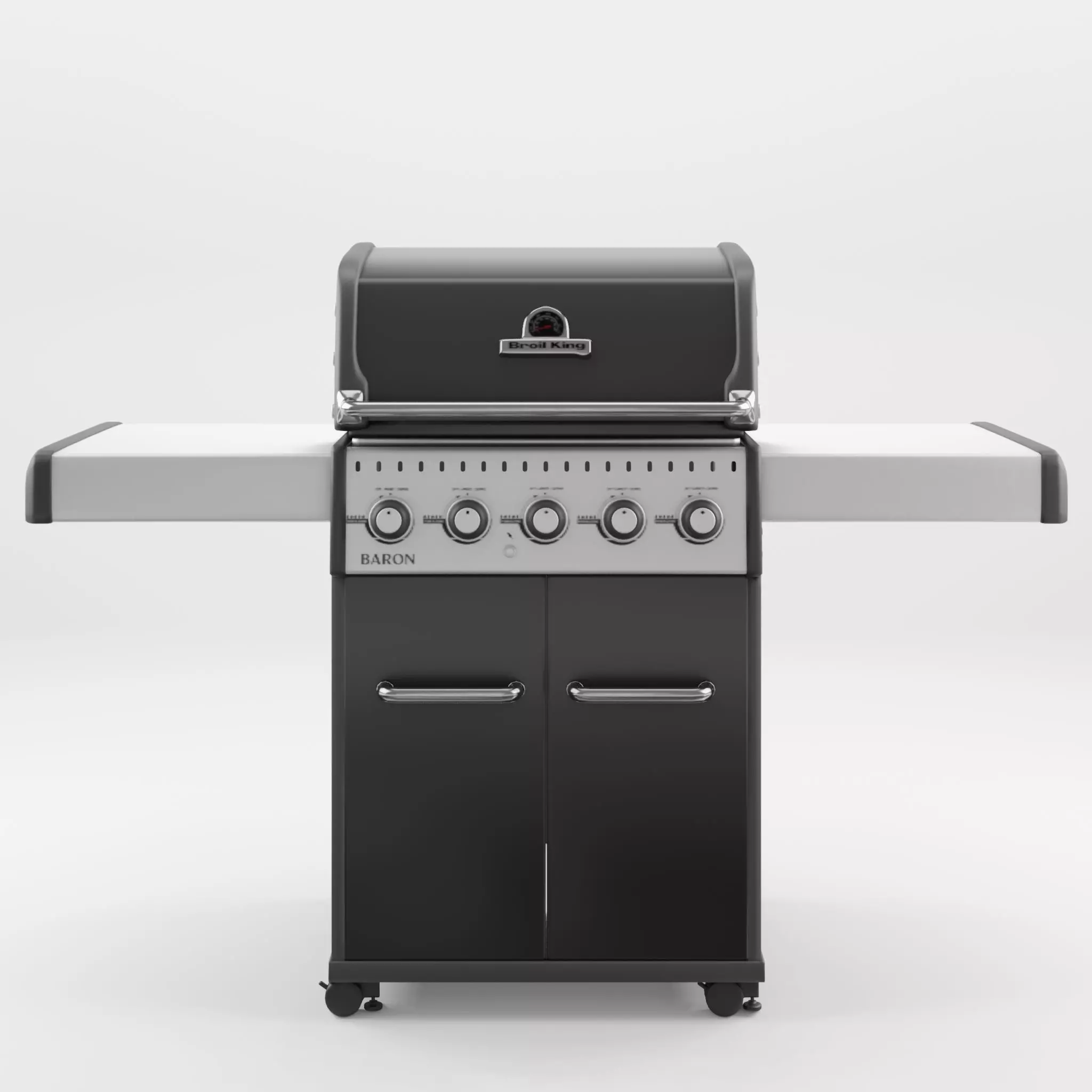 Baron Barbecue and Grill 3D Model Low-poly 3D model_0