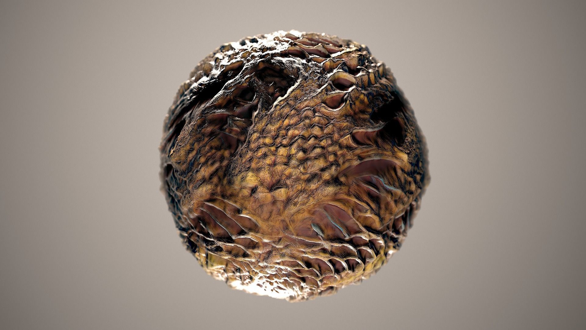 10 Materials Skin Dragon Seamless PBR Volume 18 Texture_5