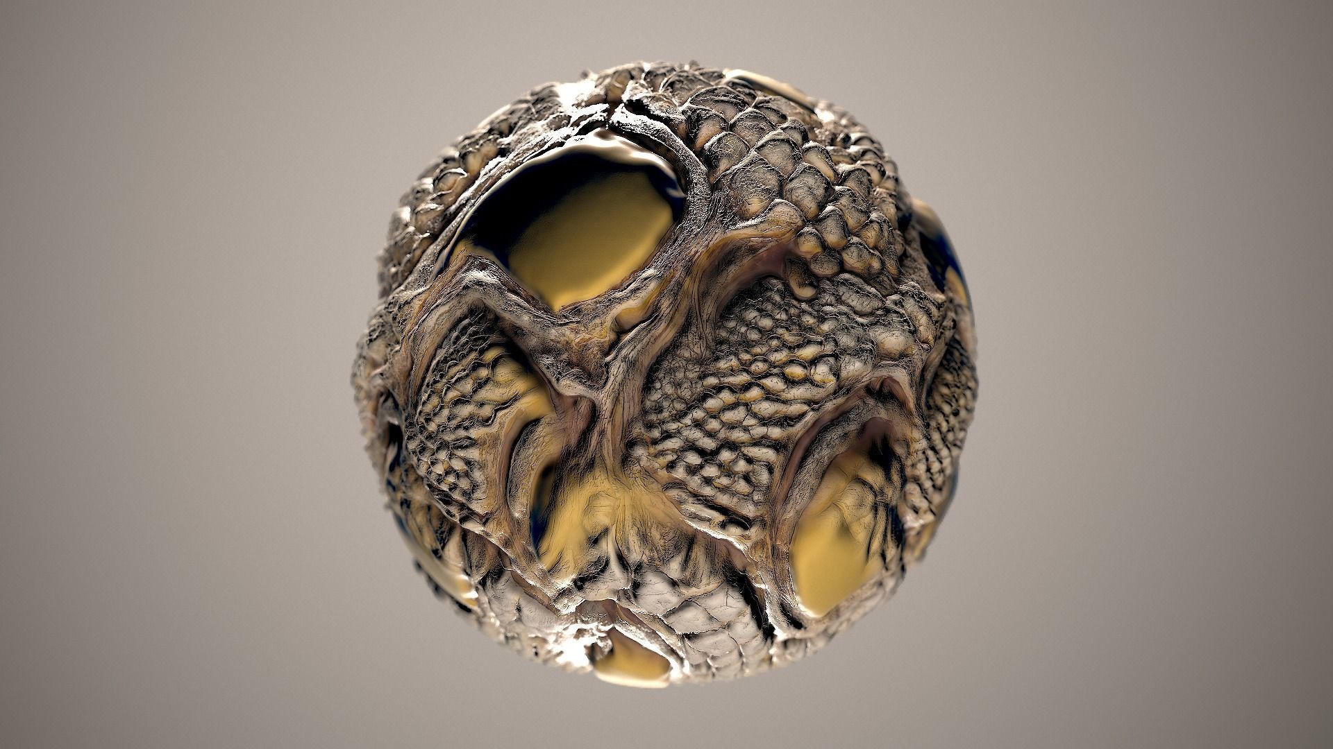 10 Materials Skin Dragon Seamless PBR Volume 18 Texture_2