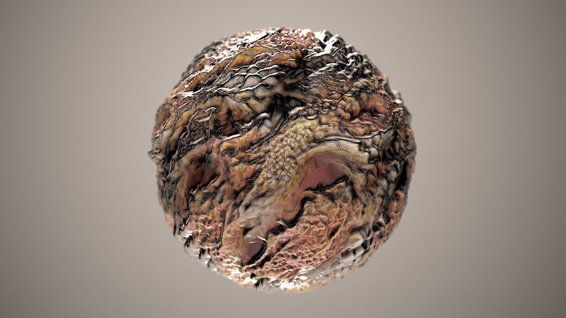 10 Materials Skin Dragon Seamless PBR Volume 18 Texture_8