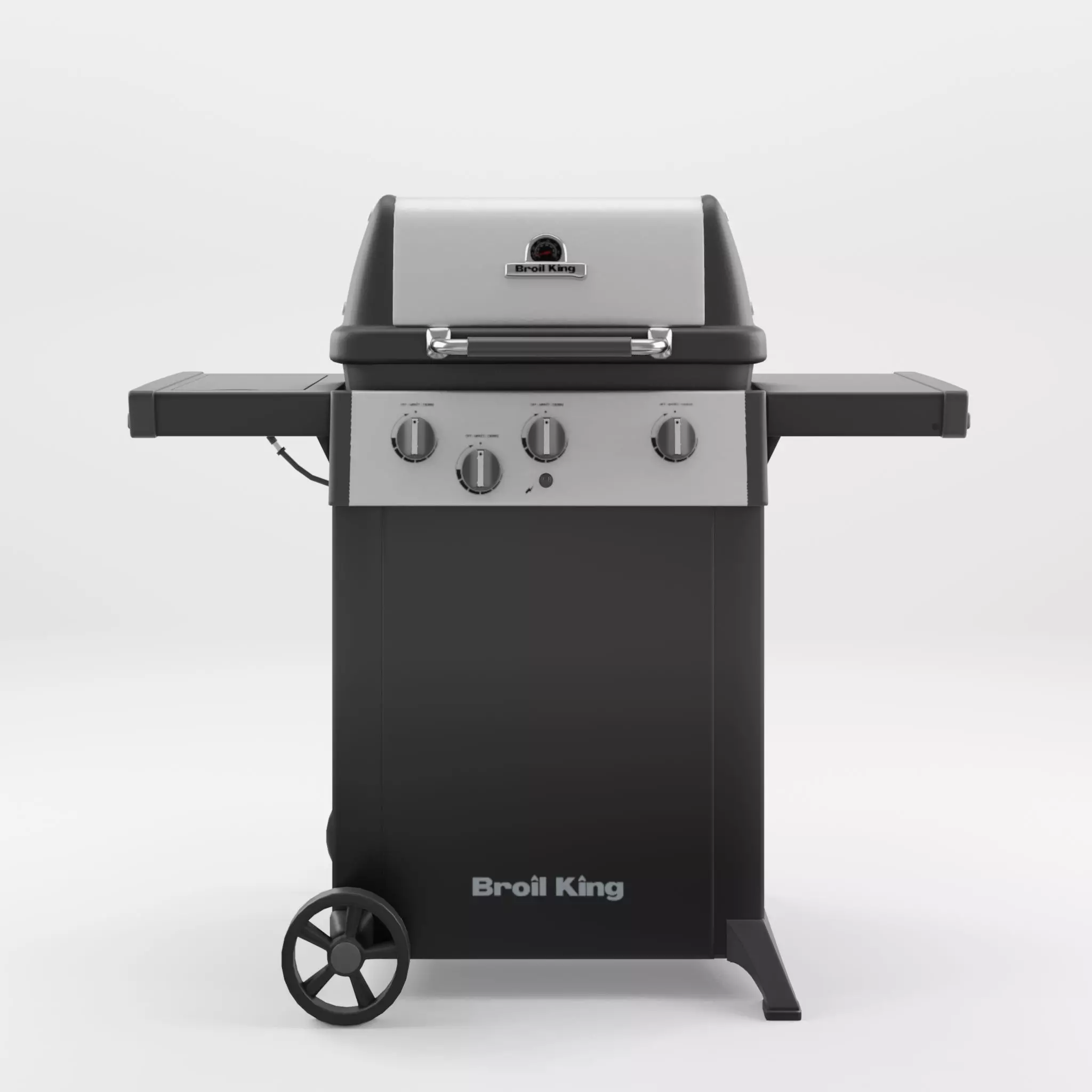 Gem Barbecue and Grill 3D Model Low-poly 3D model_0