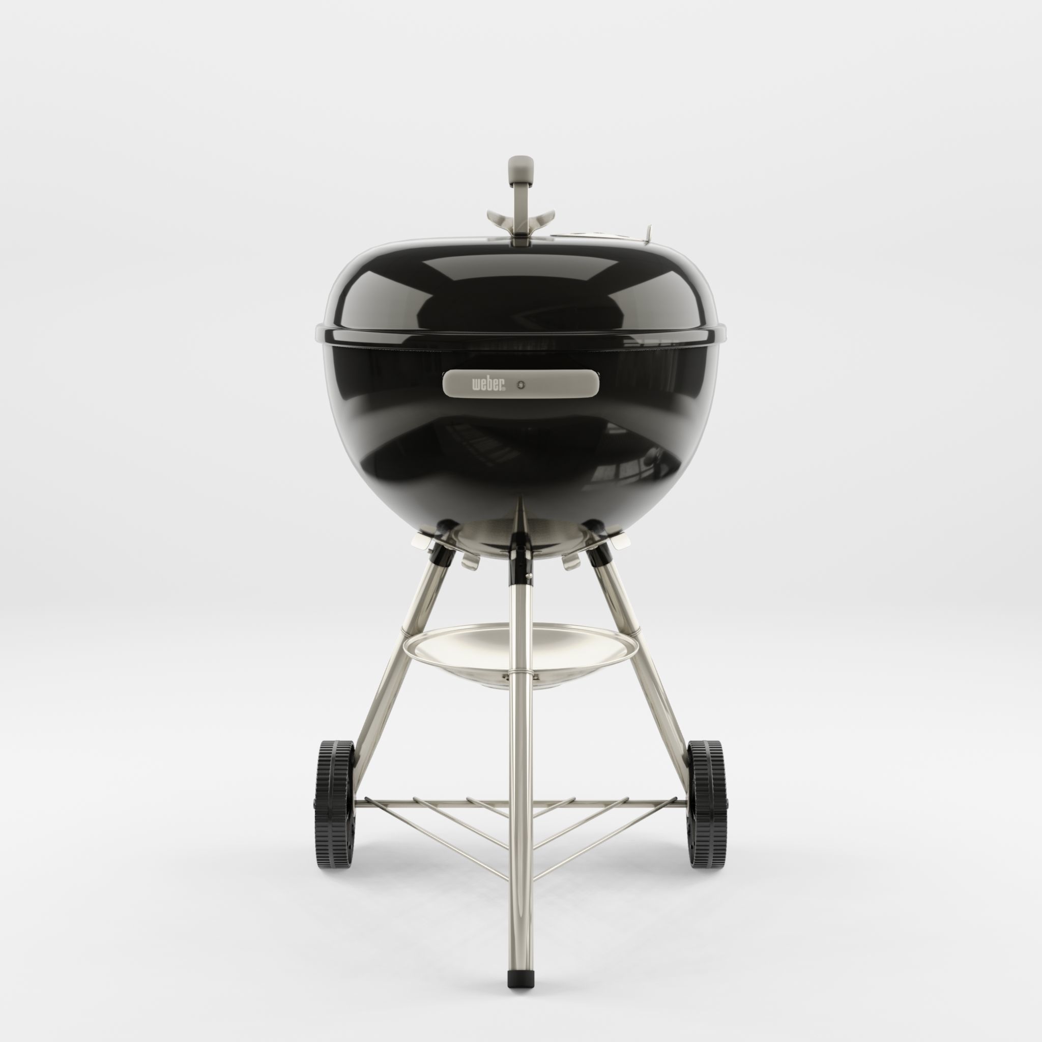 Bar-B-Kettle Barbecue and Grill 3D Model Low-poly 3D model_3