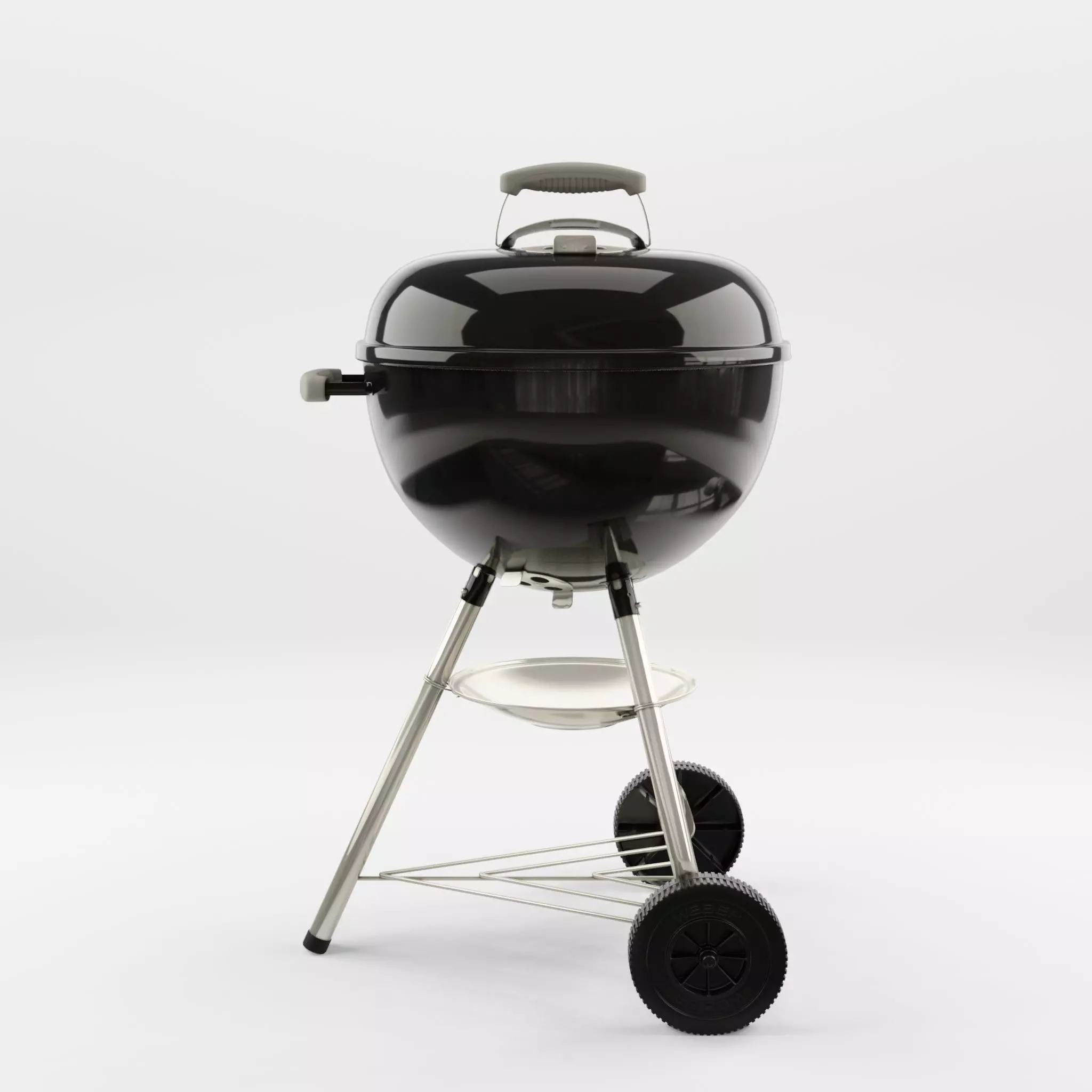 Bar-B-Kettle Barbecue and Grill 3D Model Low-poly 3D model_0