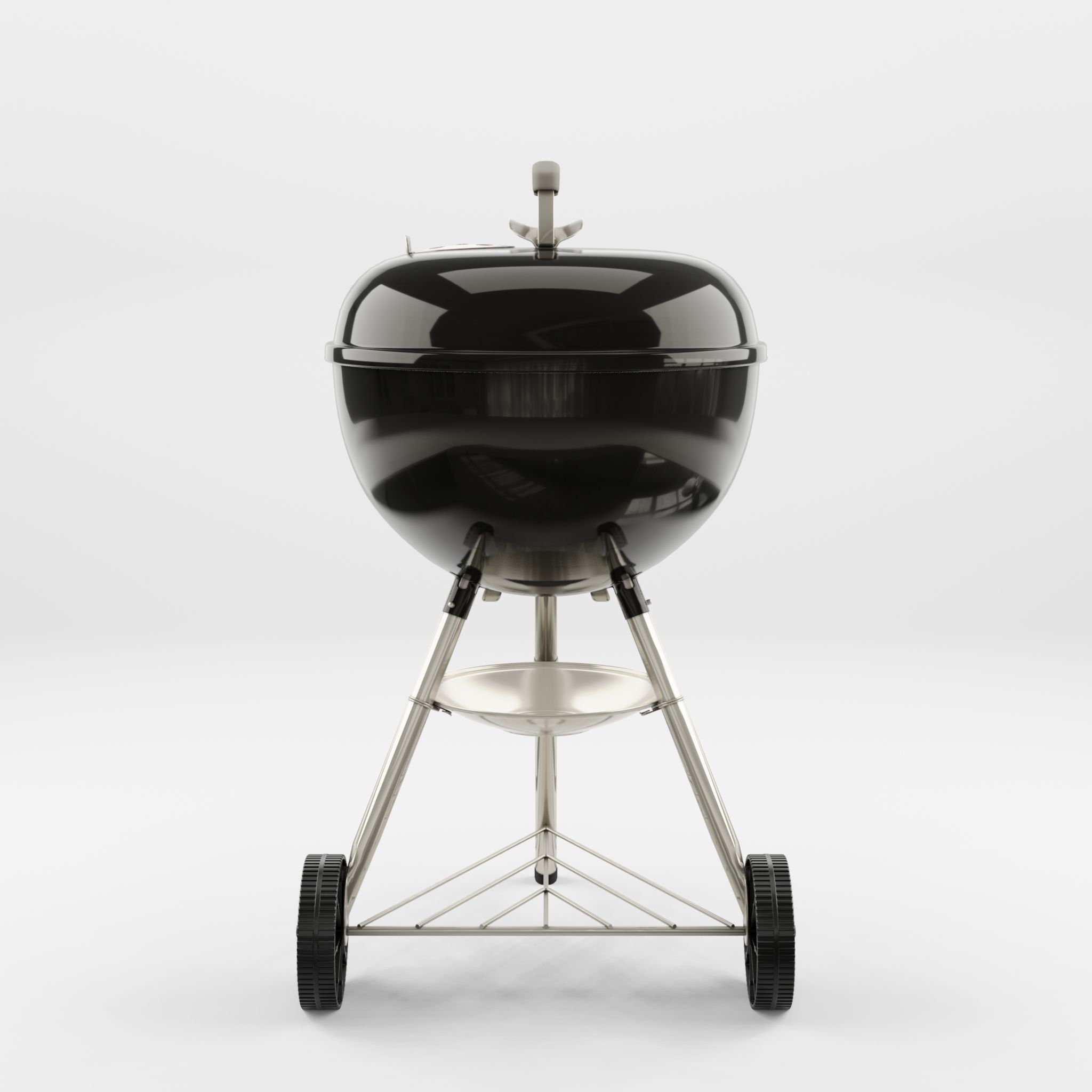 Bar-B-Kettle Barbecue and Grill 3D Model Low-poly 3D model_1