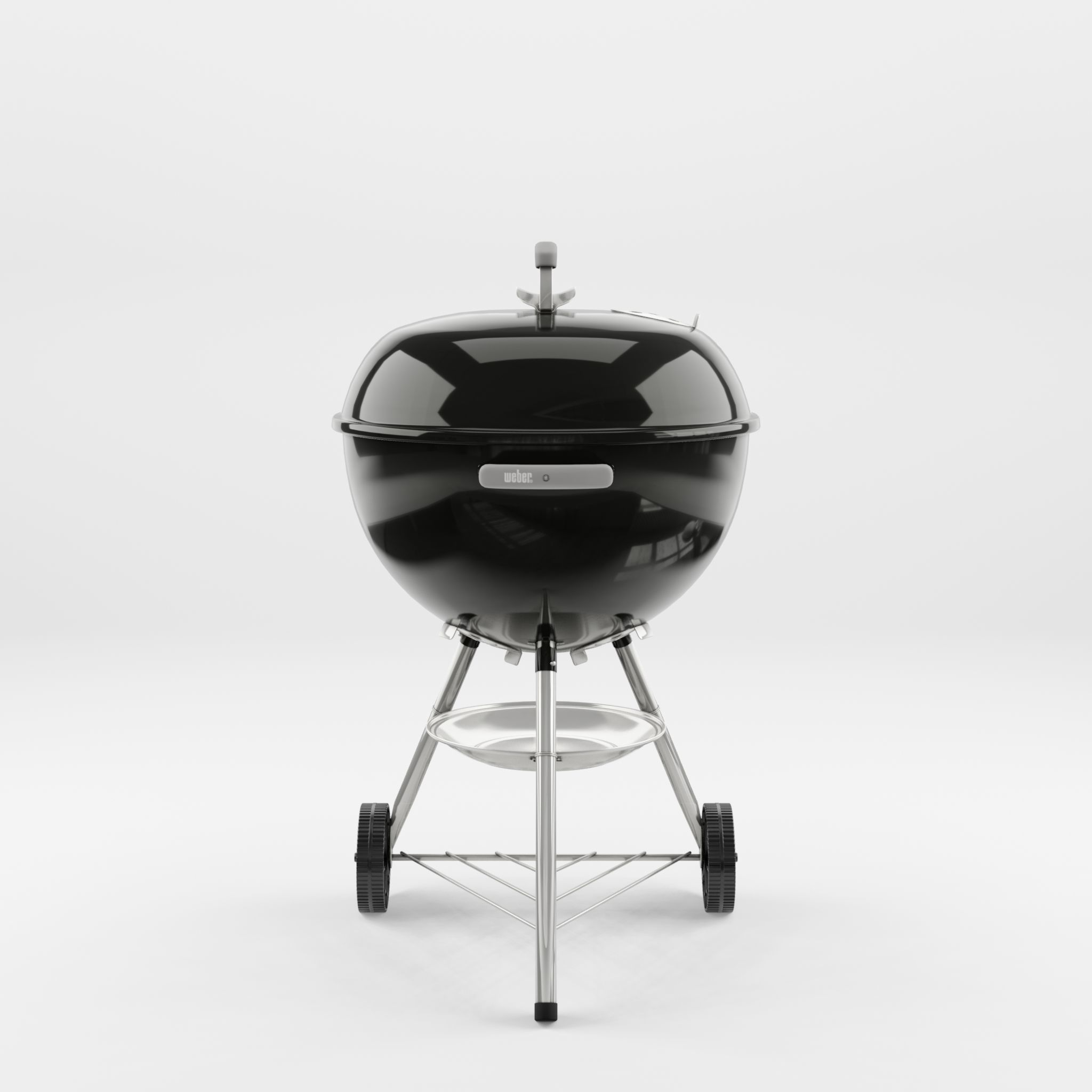 Bar-B-Kettle Barbecue and Grill 3D Model Low-poly 3D model_3