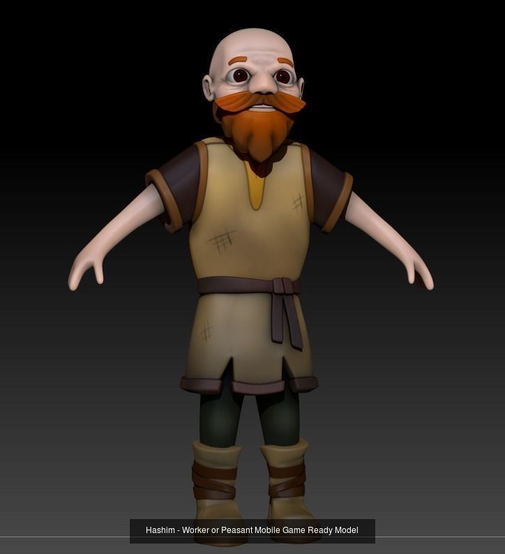 Idle Kingdom Characters - Mobile Game Ready Models 3D Model Collection_4