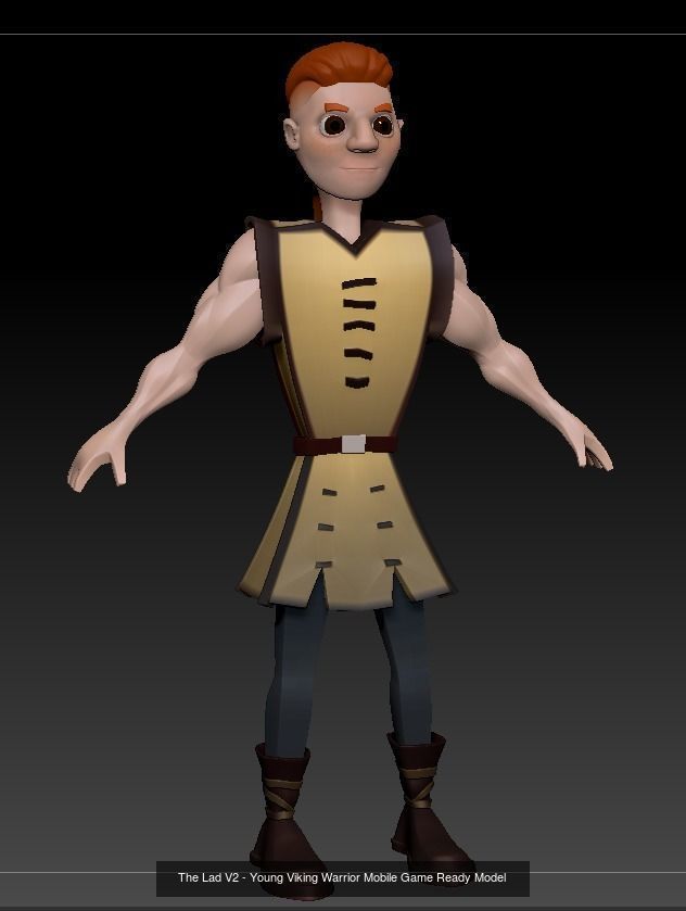 Idle Kingdom Characters - Mobile Game Ready Models 3D Model Collection_3