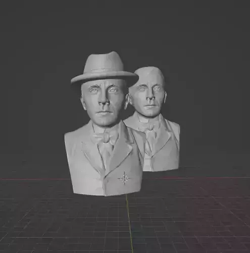 Mikhail Bulgakov 3D print model