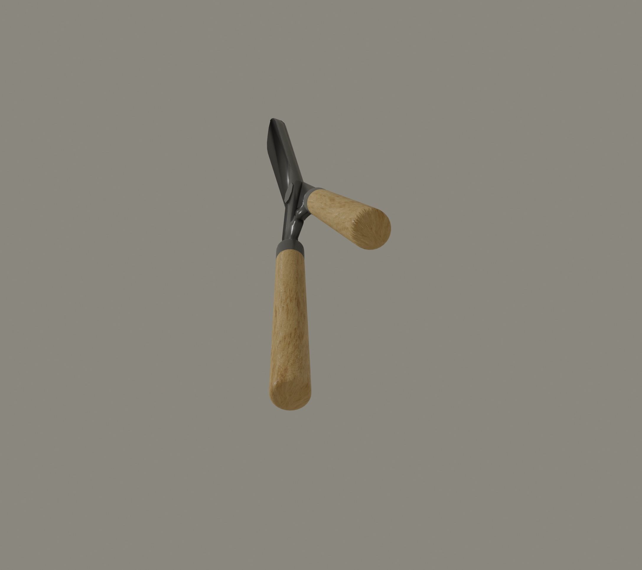 Hedge Shears 3D model_4