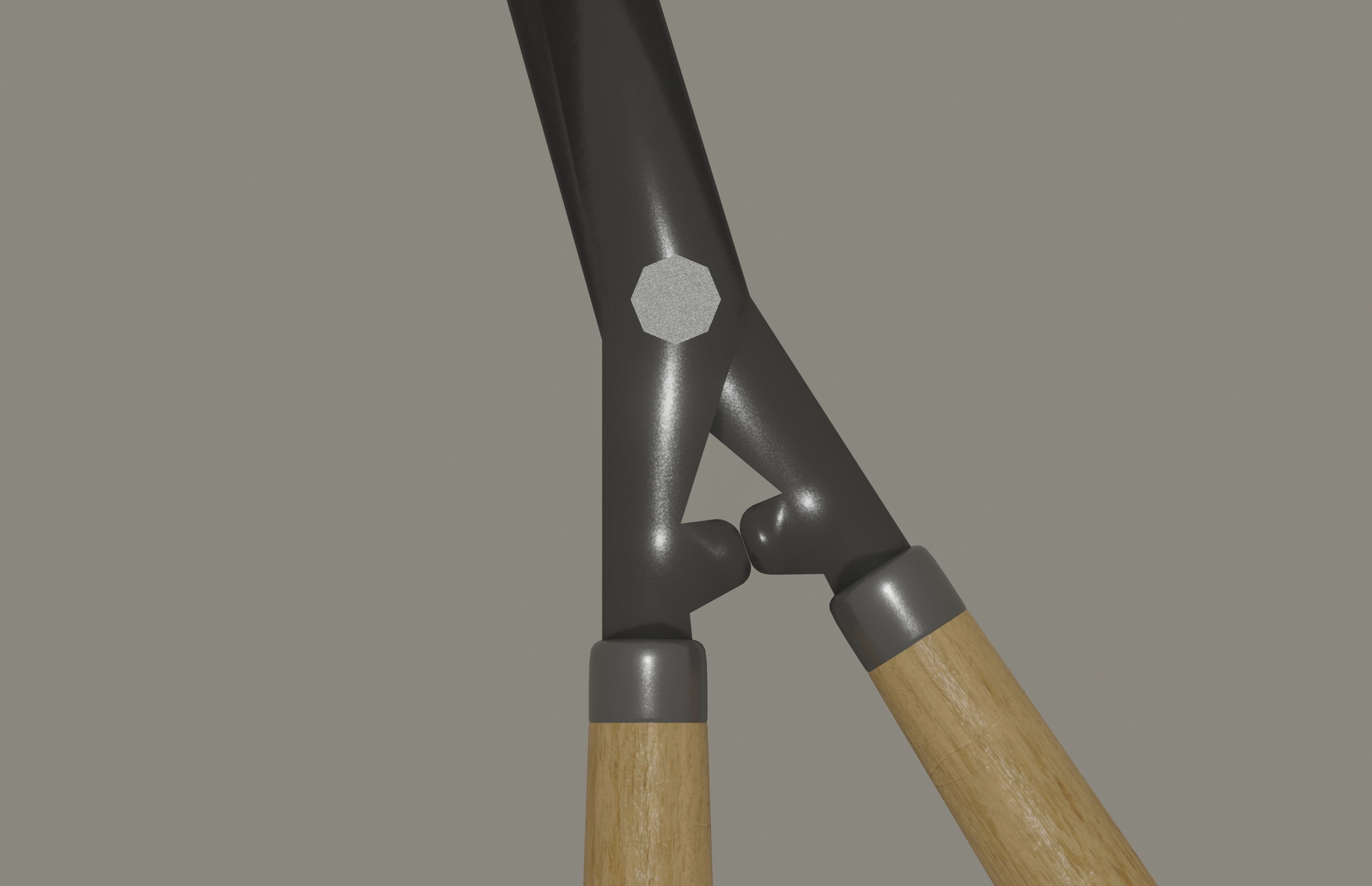 Hedge Shears 3D model_6