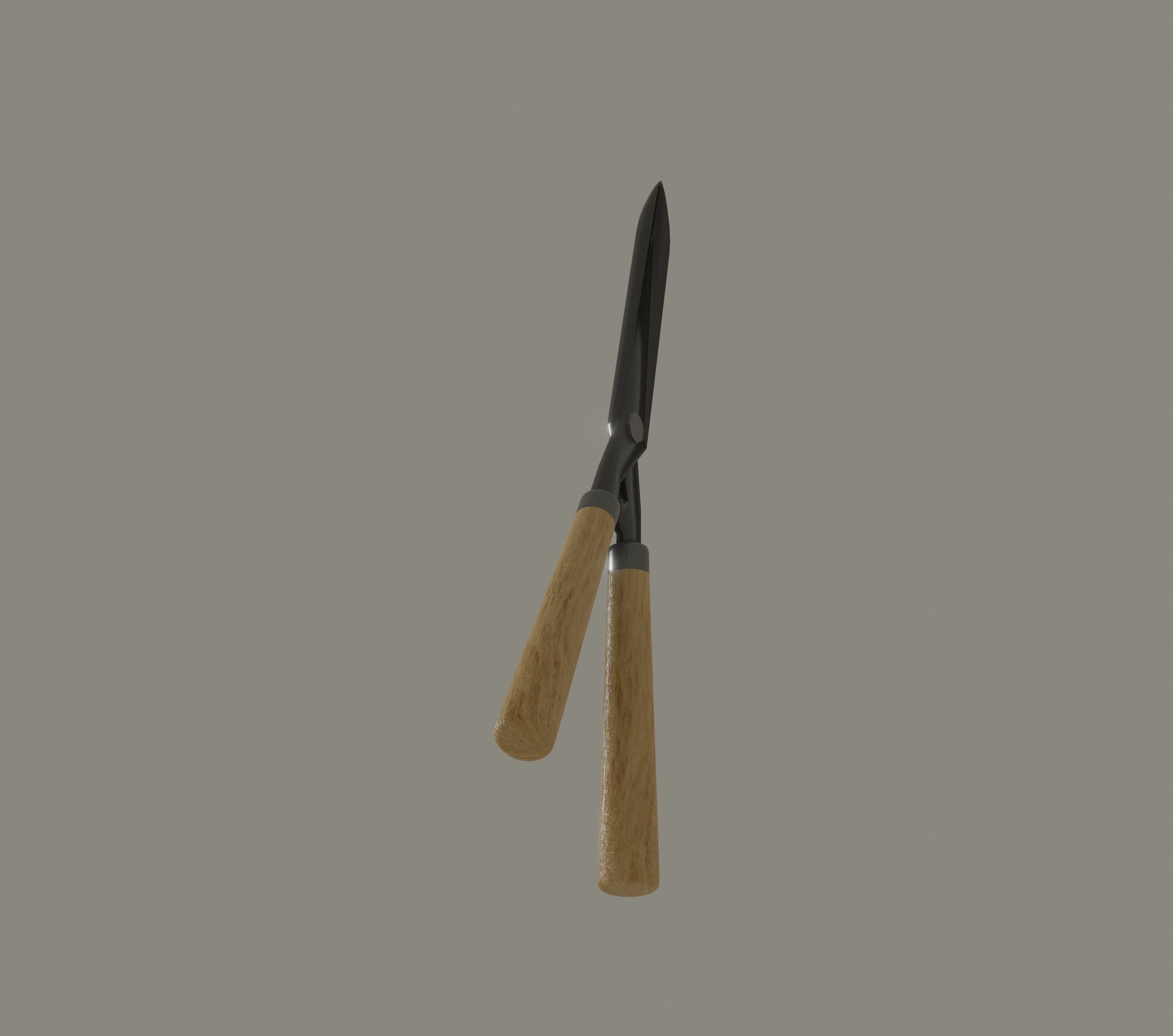 Hedge Shears 3D model_10