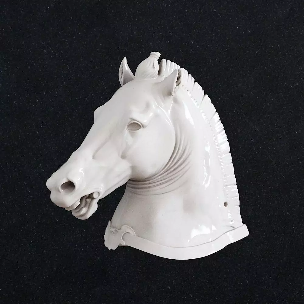 Horse Head 3D print model_0