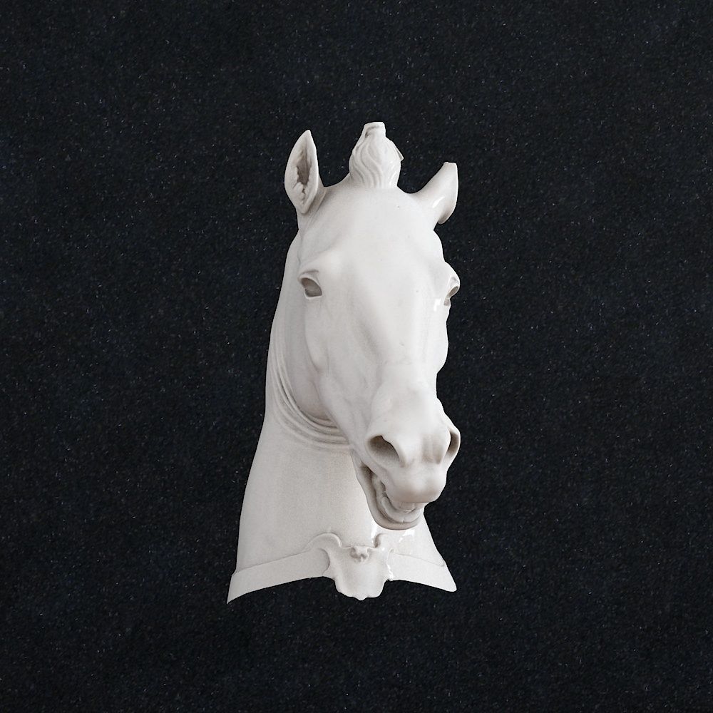 Horse Head 3D print model_2