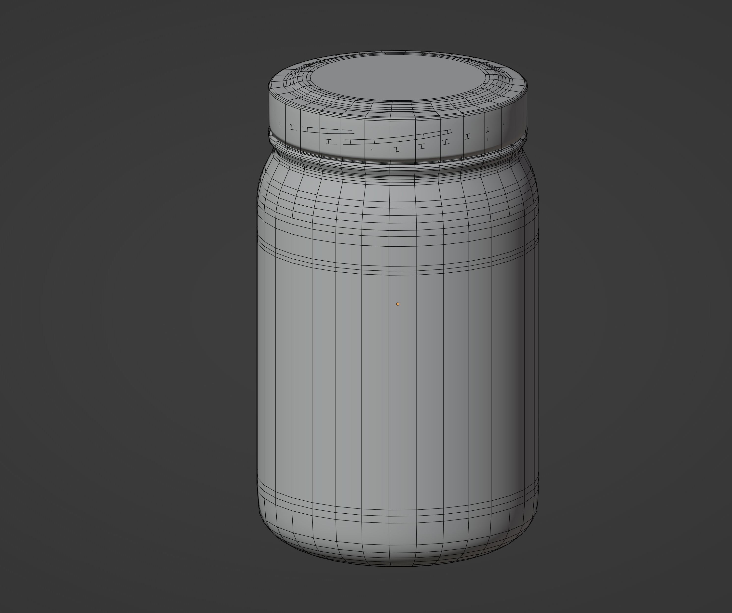Jar model 3D model_8