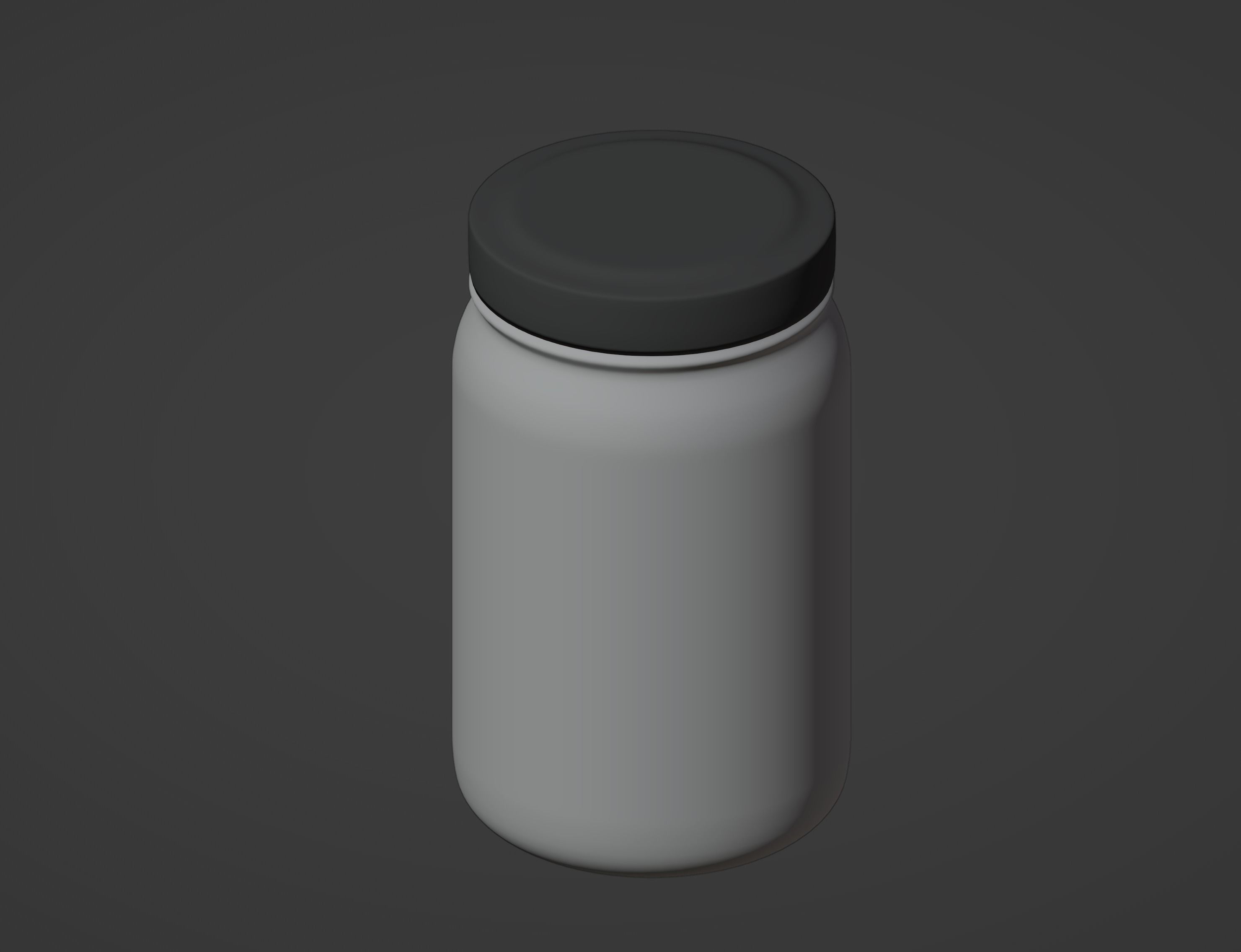 Jar model 3D model_2