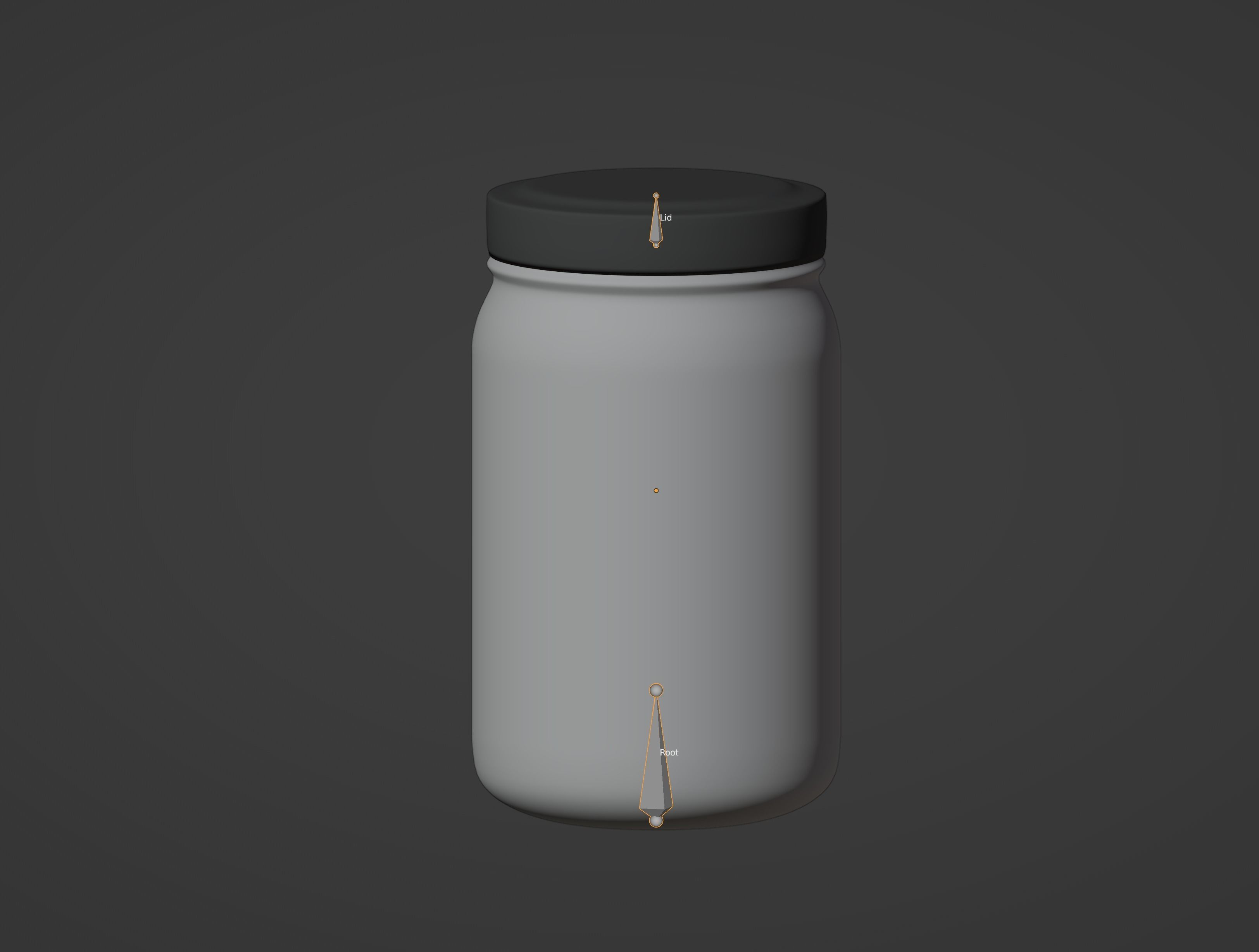 Jar model 3D model_7