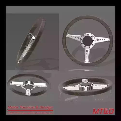 Porsche style steering wheel for scale autos 1 24 